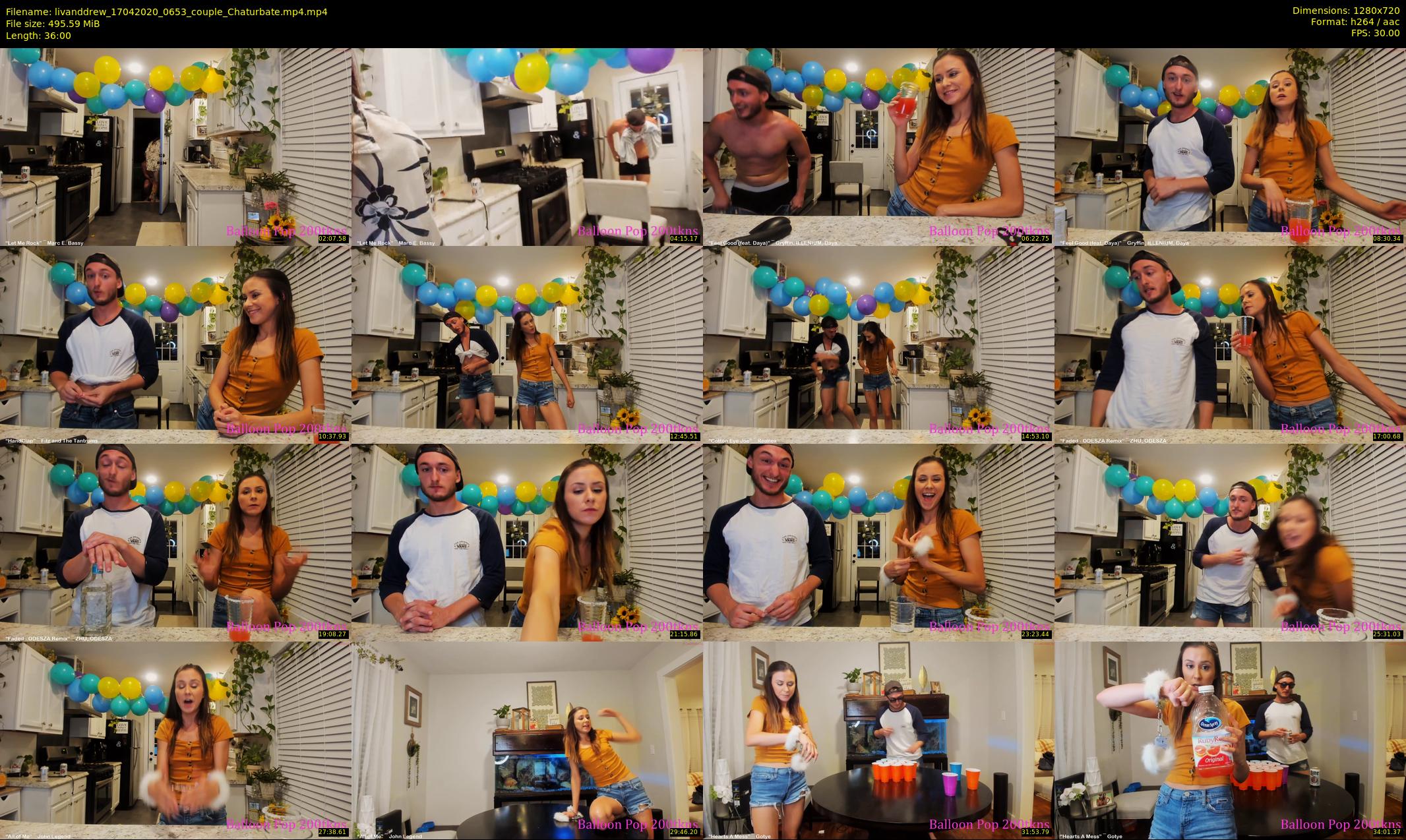 livanddrew — 36 minute Chaturbate couple cam show recording, 720p, Apr 17, 2020