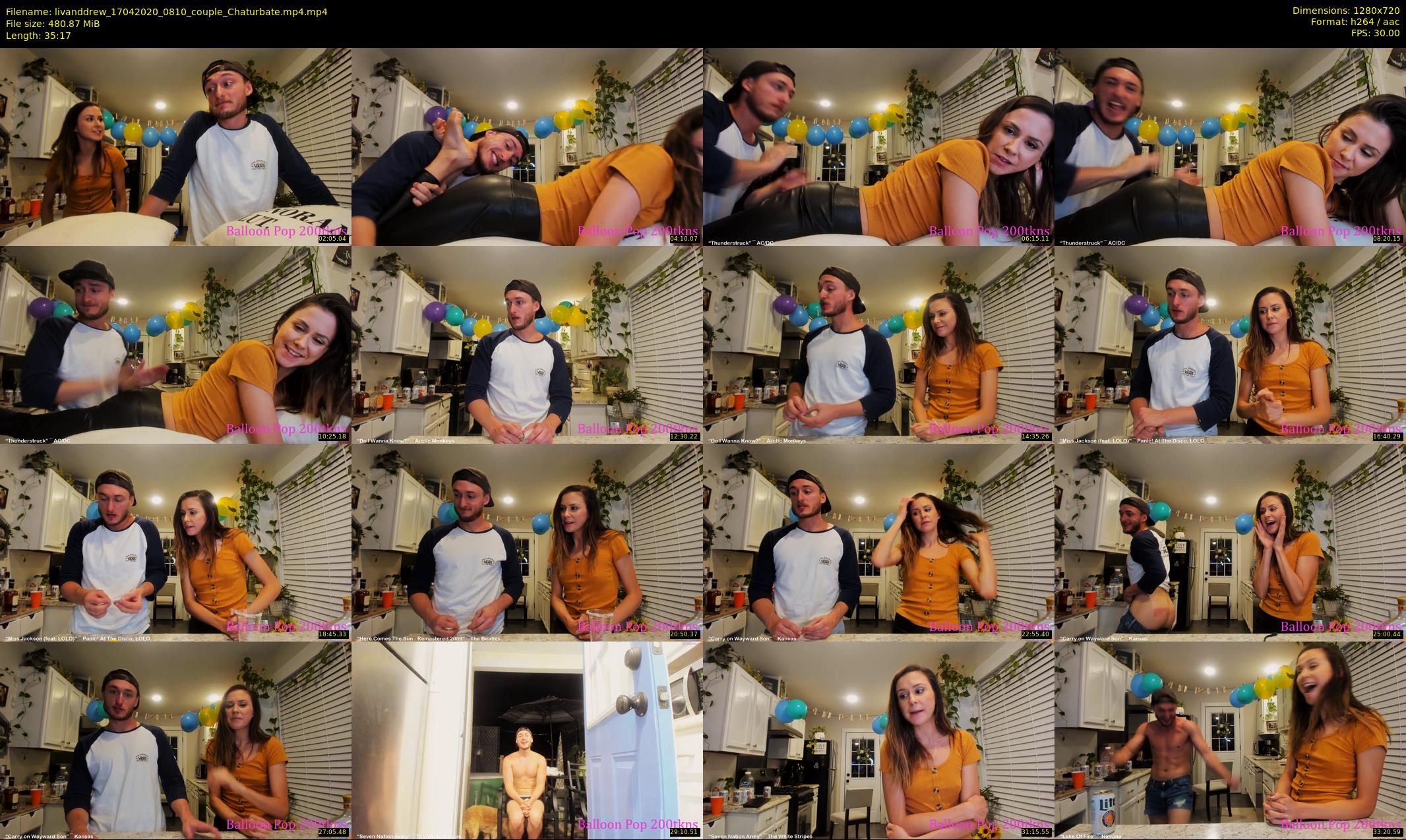 livanddrew — 36 minute Chaturbate couple cam show recording, 720p, Apr 17, 2020