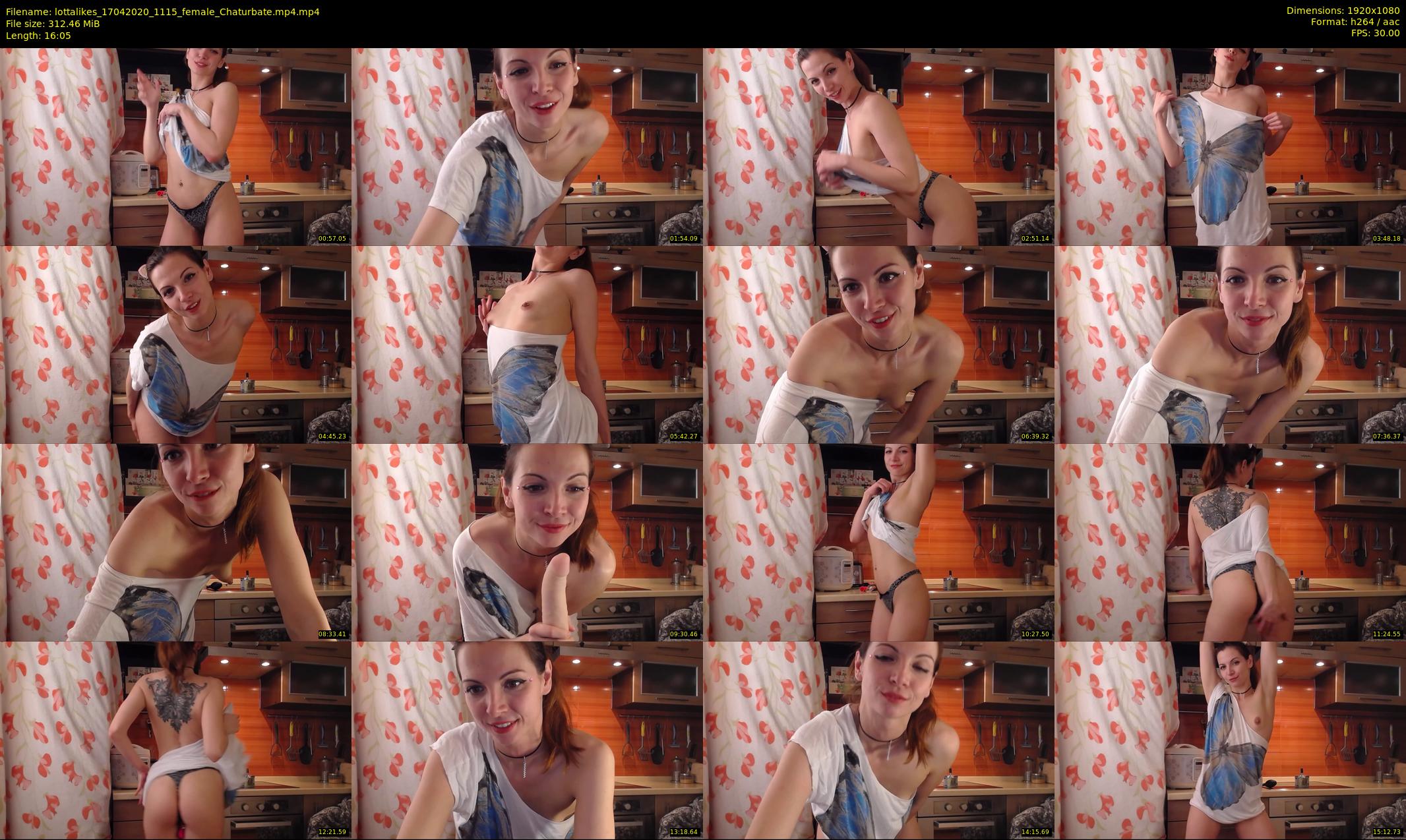 lottalikes — 17 minute Chaturbate female cam show recording, 1080p, Apr 17, 2020