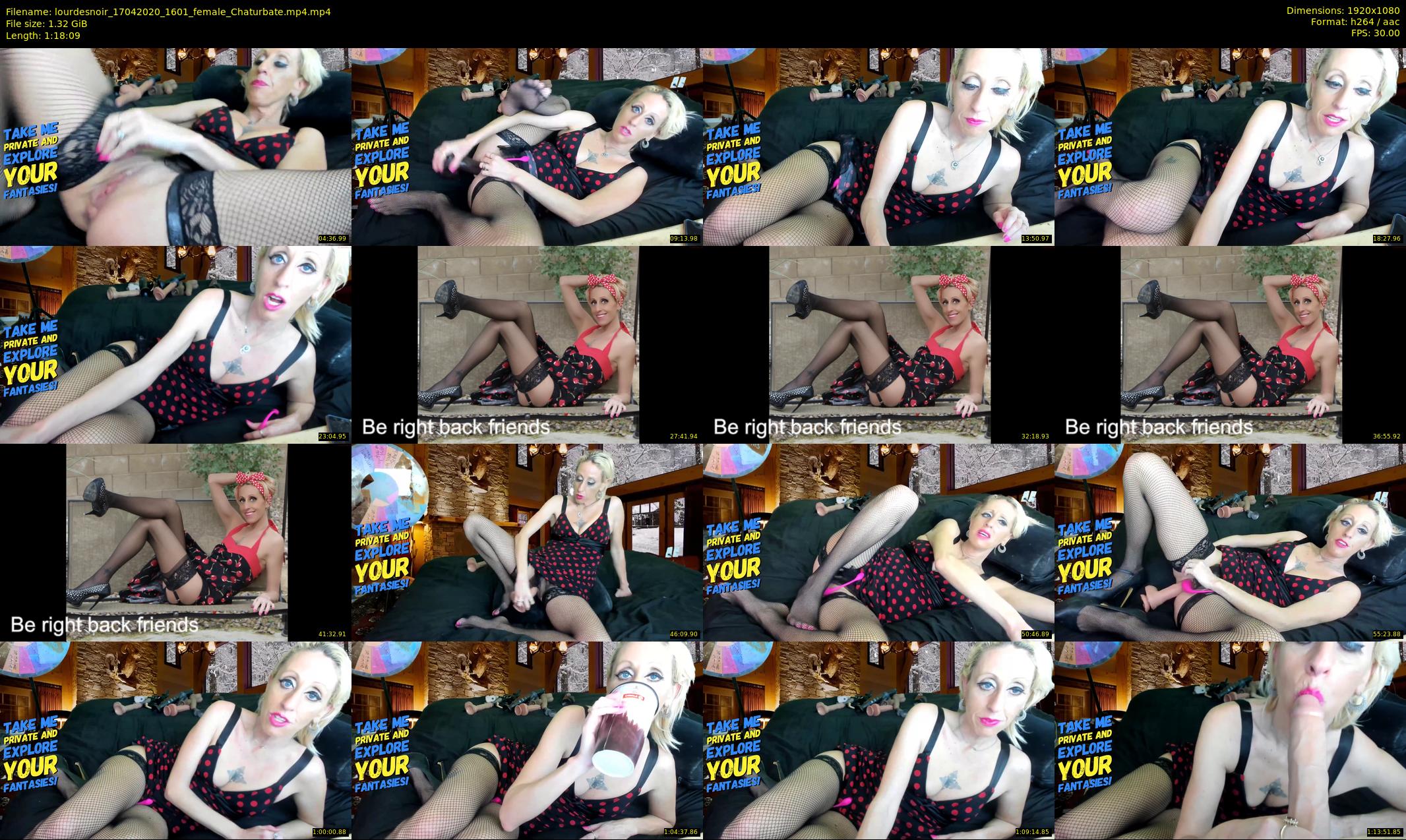 lourdesnoir — 79 minute Chaturbate female cam show recording, 1080p, Apr 17, 2020