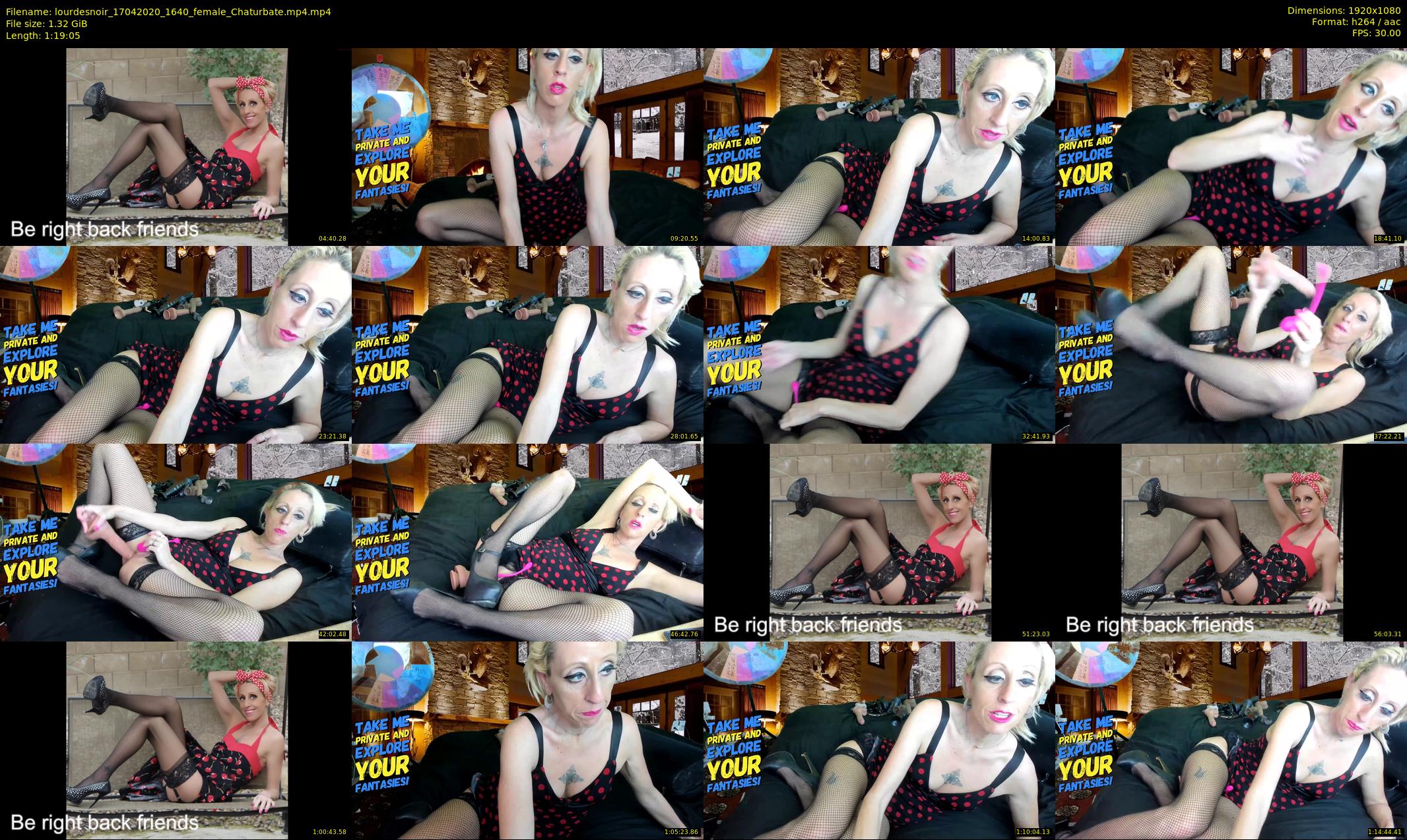 lourdesnoir — 80 minute Chaturbate female cam show recording, 1080p, Apr 17, 2020