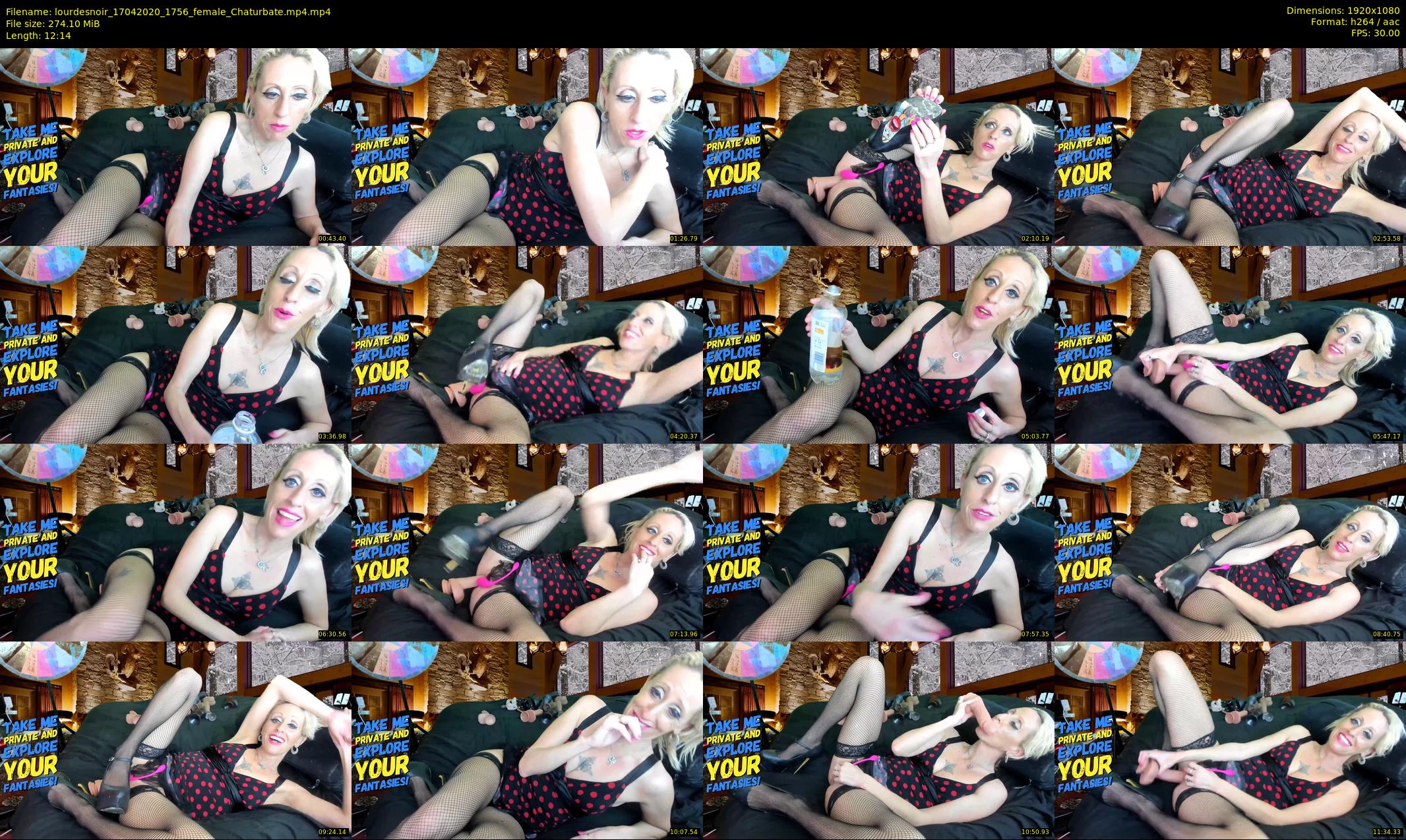 lourdesnoir — 13 minute Chaturbate female cam show recording, 1080p, Apr 17, 2020