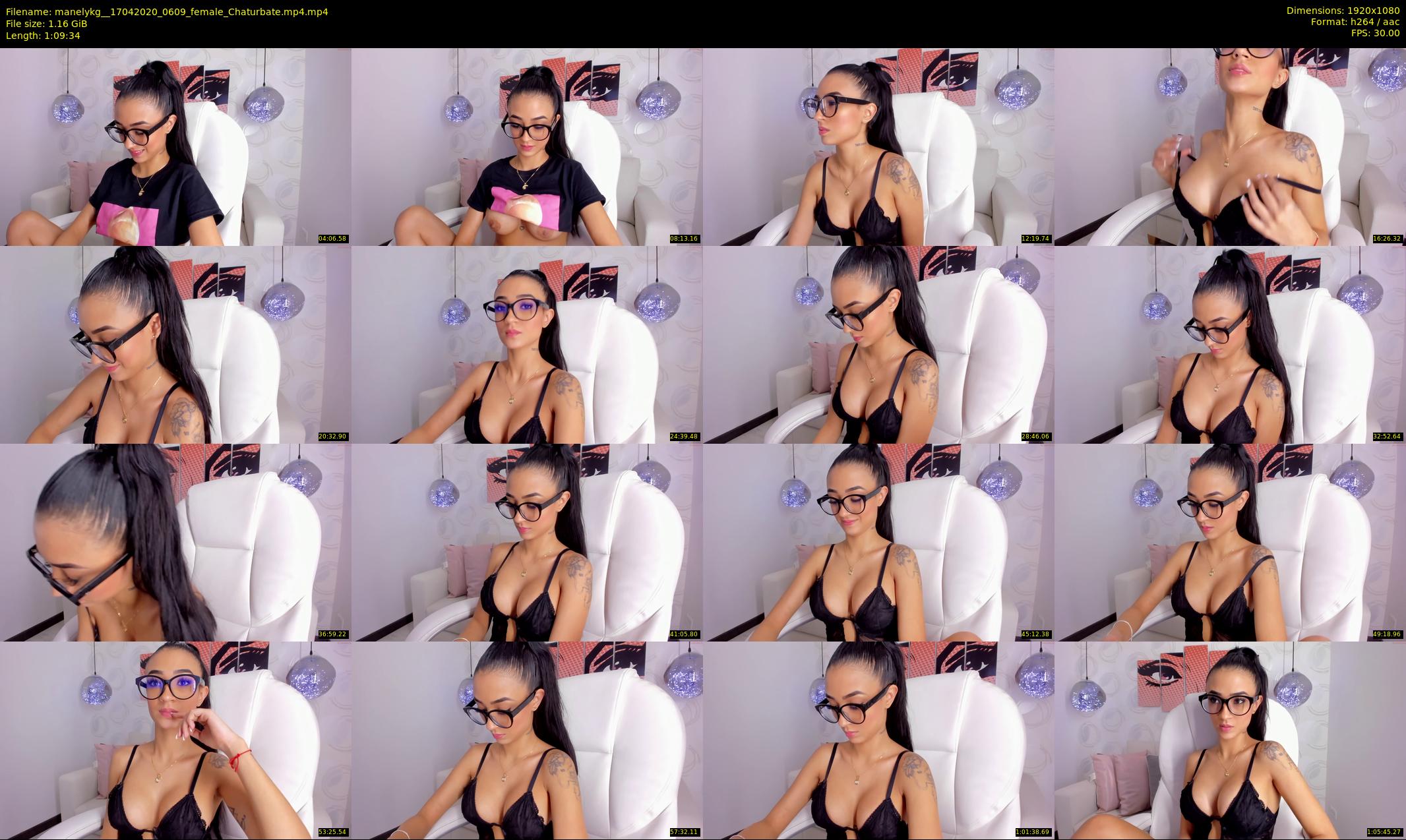 manelykg_ — 70 minute Chaturbate female cam show recording, 1080p, Apr 17, 2020