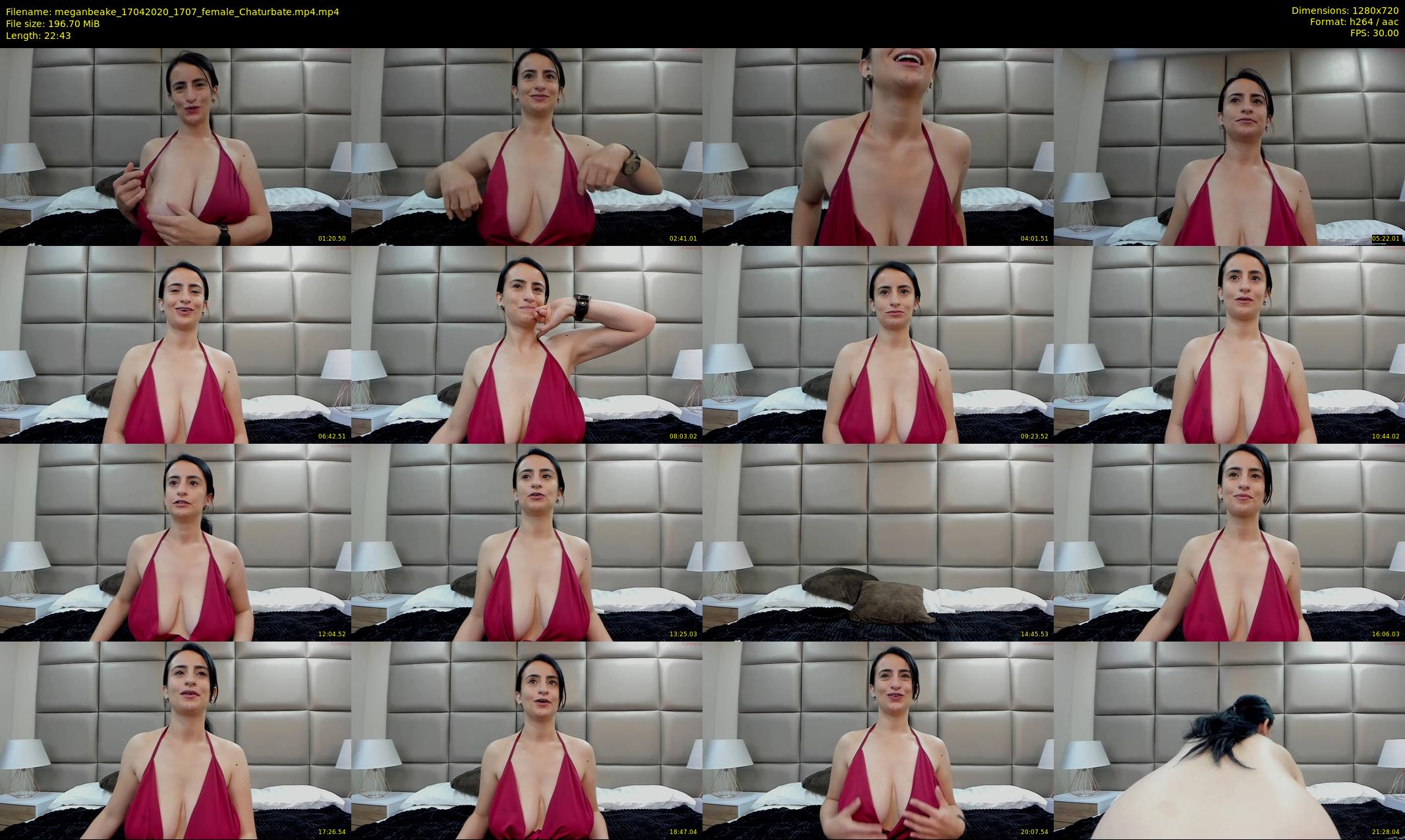 meganbeake — 23 minute Chaturbate female cam show recording, 720p, Apr 17, 2020