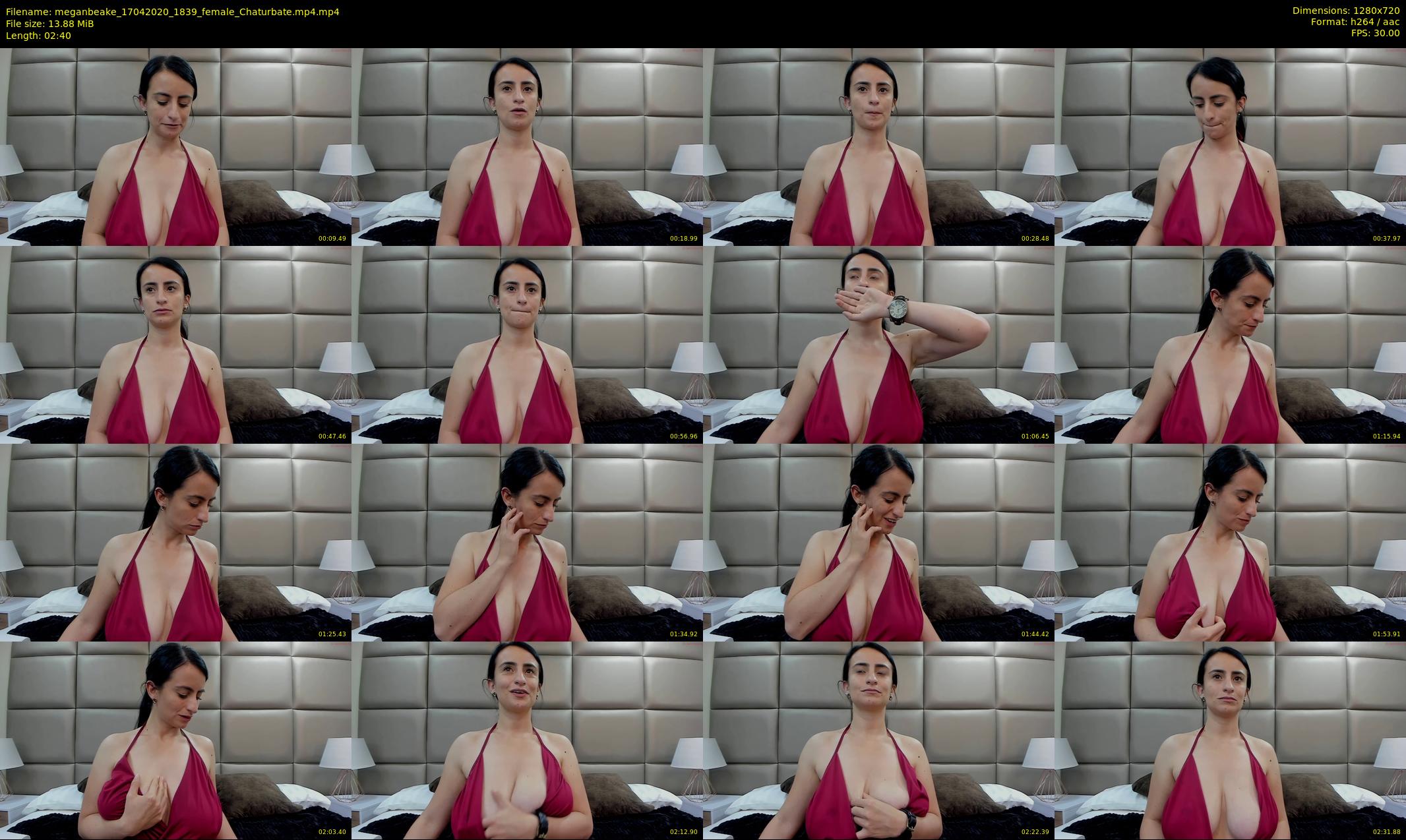 meganbeake — 3 minute Chaturbate female cam show recording, 720p, Apr 17, 2020