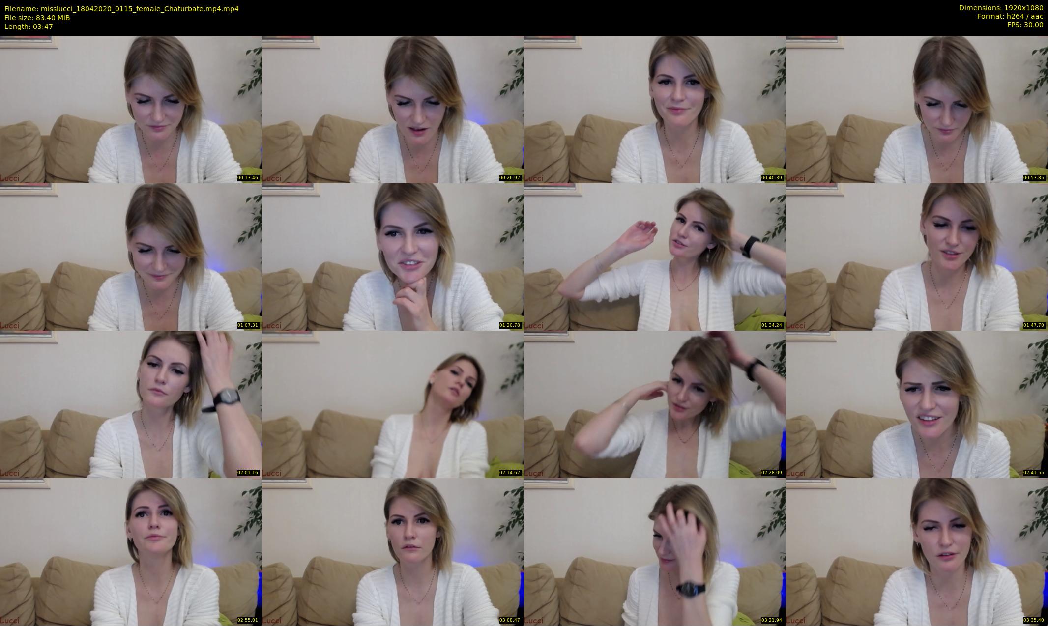 misslucci — 4 minute Chaturbate female cam show recording, 1080p, Apr 18, 2020