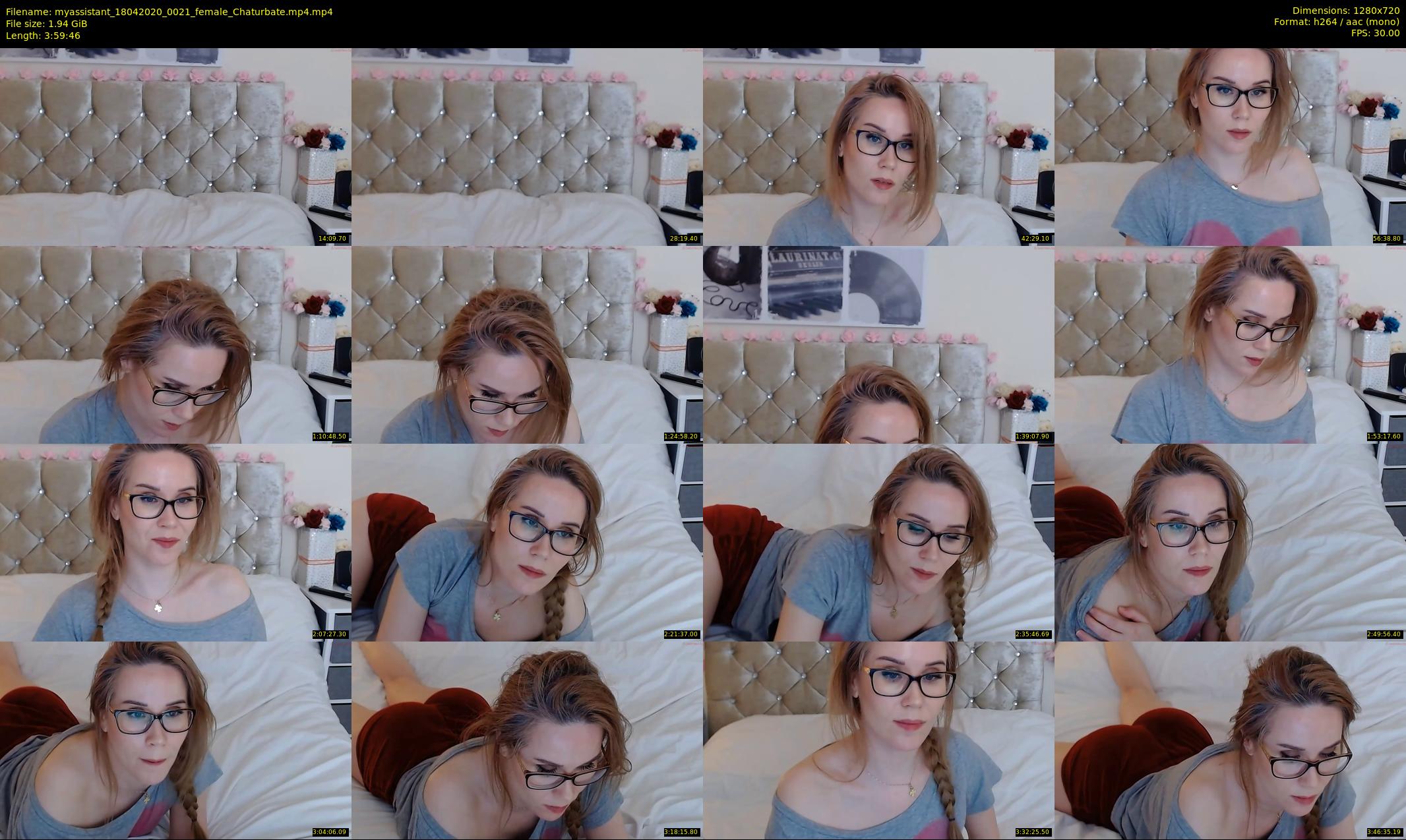myassistant — 240 minute Chaturbate female cam show recording, 720p, Apr 18, 2020