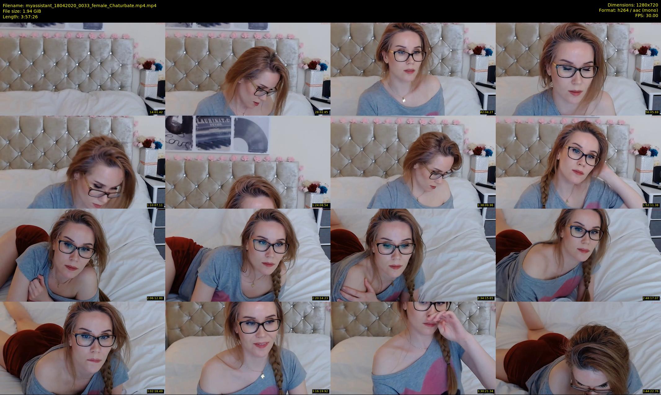 myassistant — 238 minute Chaturbate female cam show recording, 720p, Apr 18, 2020