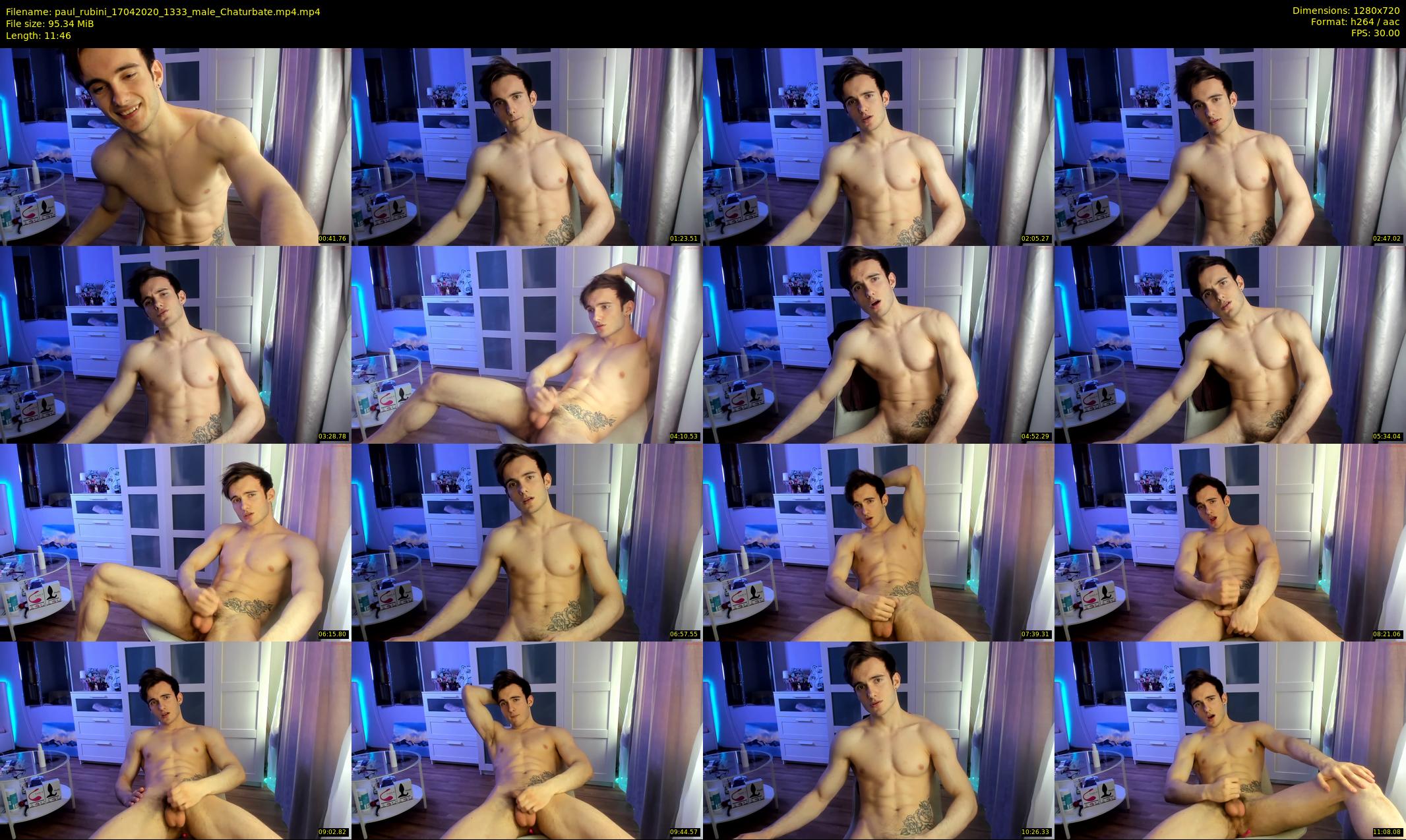 paul_rubini — 12 minute Chaturbate male cam show recording, 720p, Apr 17, 2020