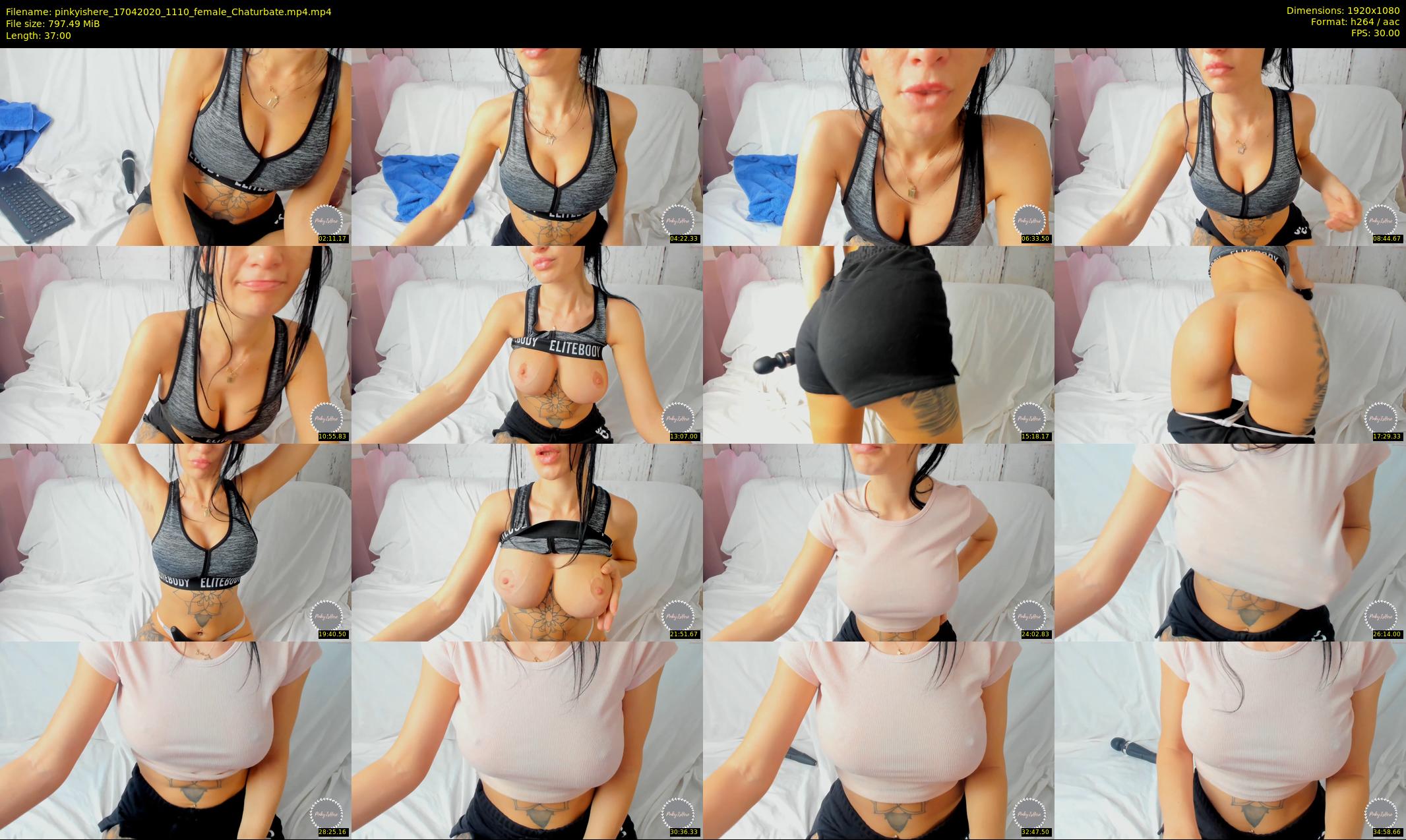 pinkyishere — 37 minute Chaturbate female cam show recording, 1080p, Apr 17, 2020