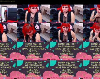 pyrowayne — 11 minute Chaturbate female cam show recording, 720p, Apr 17, 2020