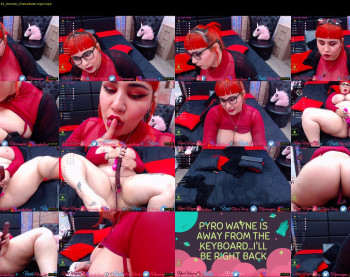 pyrowayne — 54 minute Chaturbate female cam show recording, 720p, Apr 18, 2020