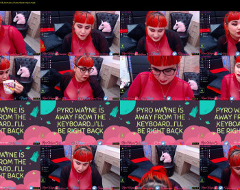 pyrowayne — 54 minute Chaturbate female cam show recording, 720p, Apr 18, 2020