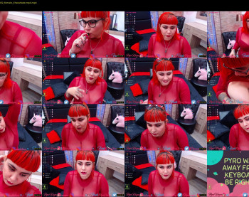 pyrowayne — 54 minute Chaturbate female cam show recording, 720p, Apr 18, 2020