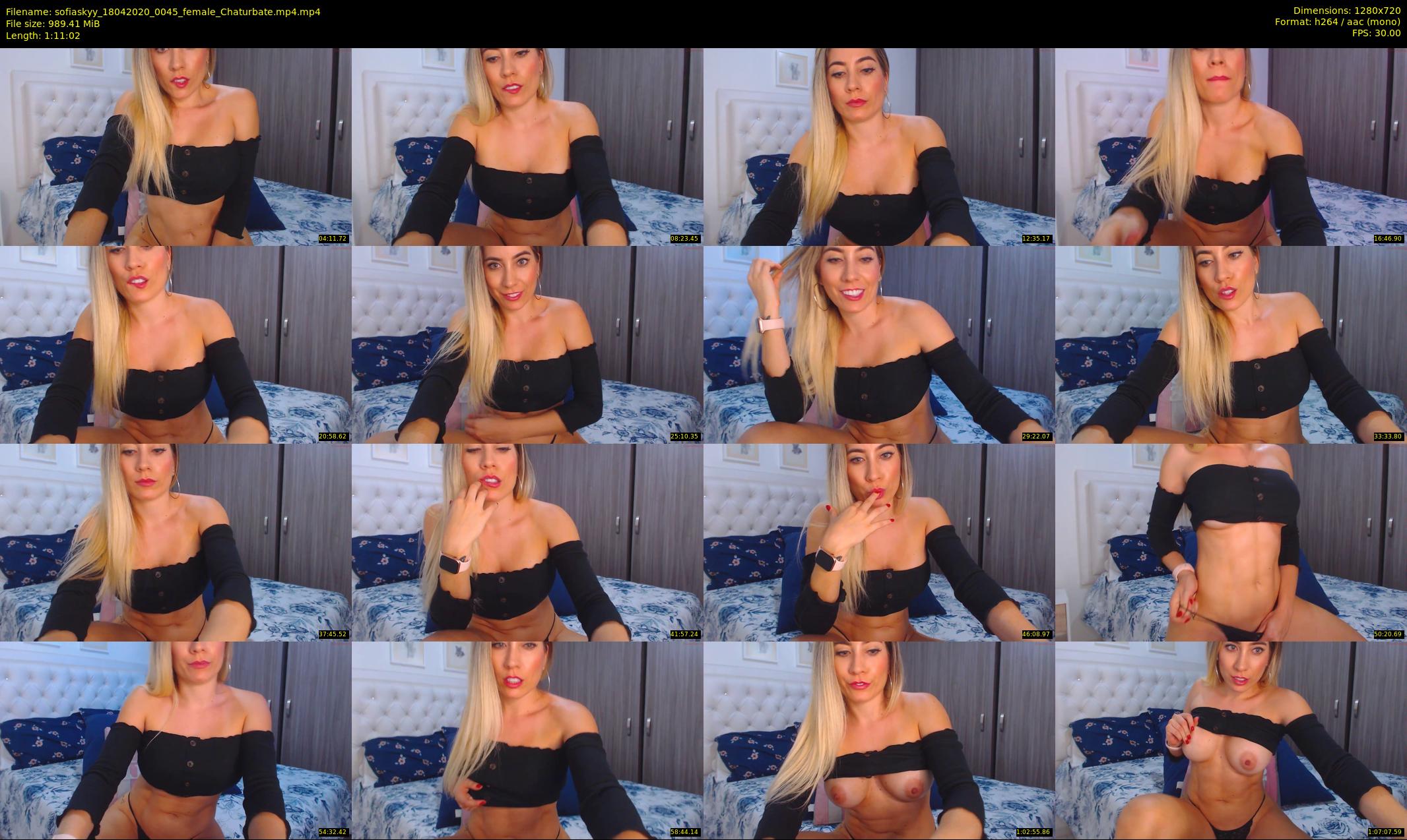 sofiaskyy — 72 minute Chaturbate female cam show recording, 720p, Apr 18, 2020
