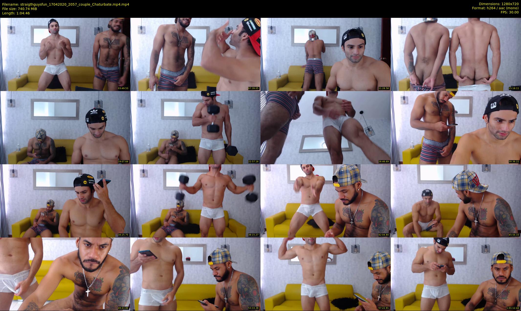 straigthguysfun — 65 minute Chaturbate male cam show recording, 720p, Apr 17, 2020