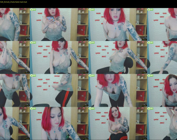 temptingfox — 12 minute Chaturbate female cam show recording, 720p, Apr 17, 2020