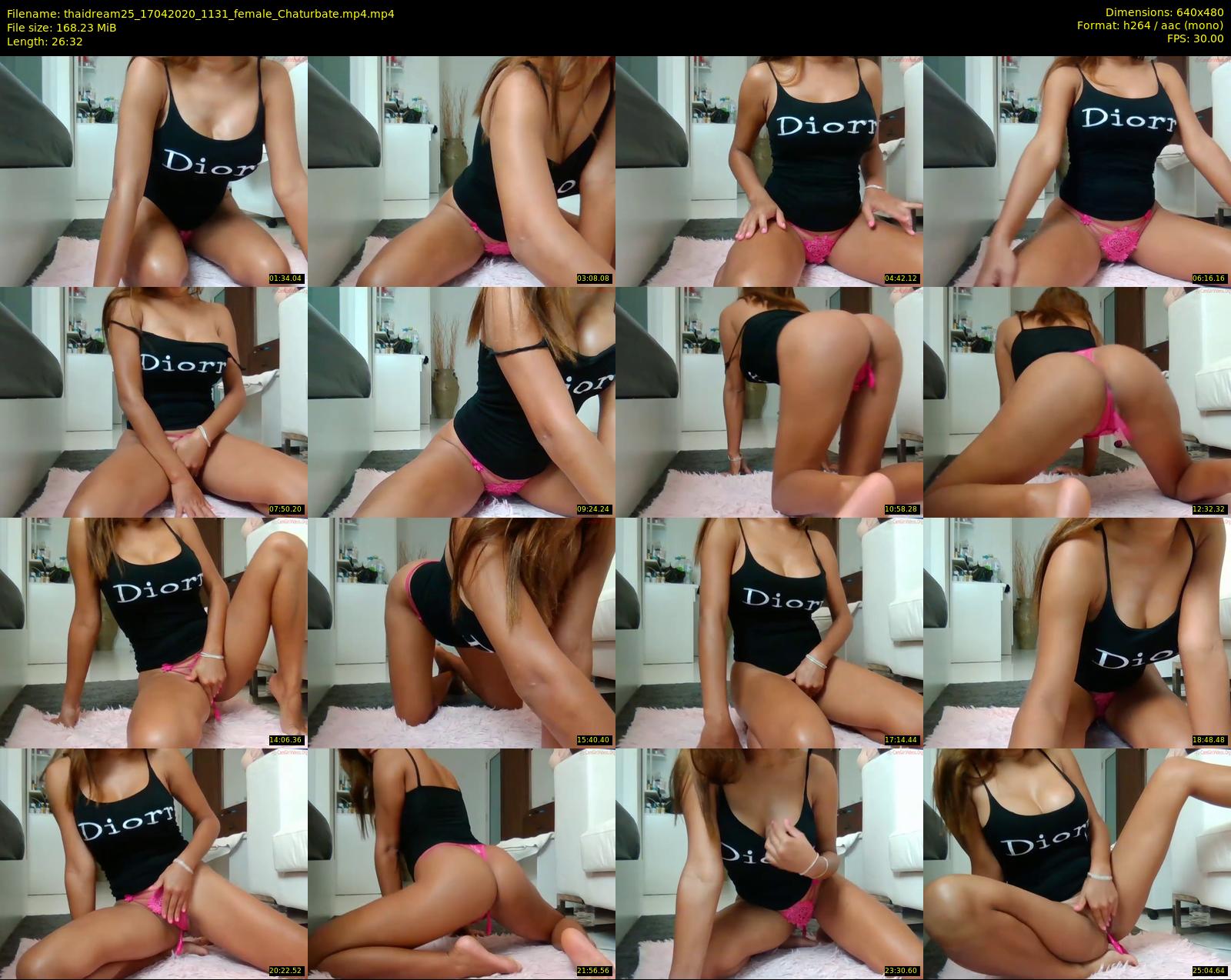 thaidream25 — 27 minute Chaturbate female cam show recording, 480p, Apr 17, 2020