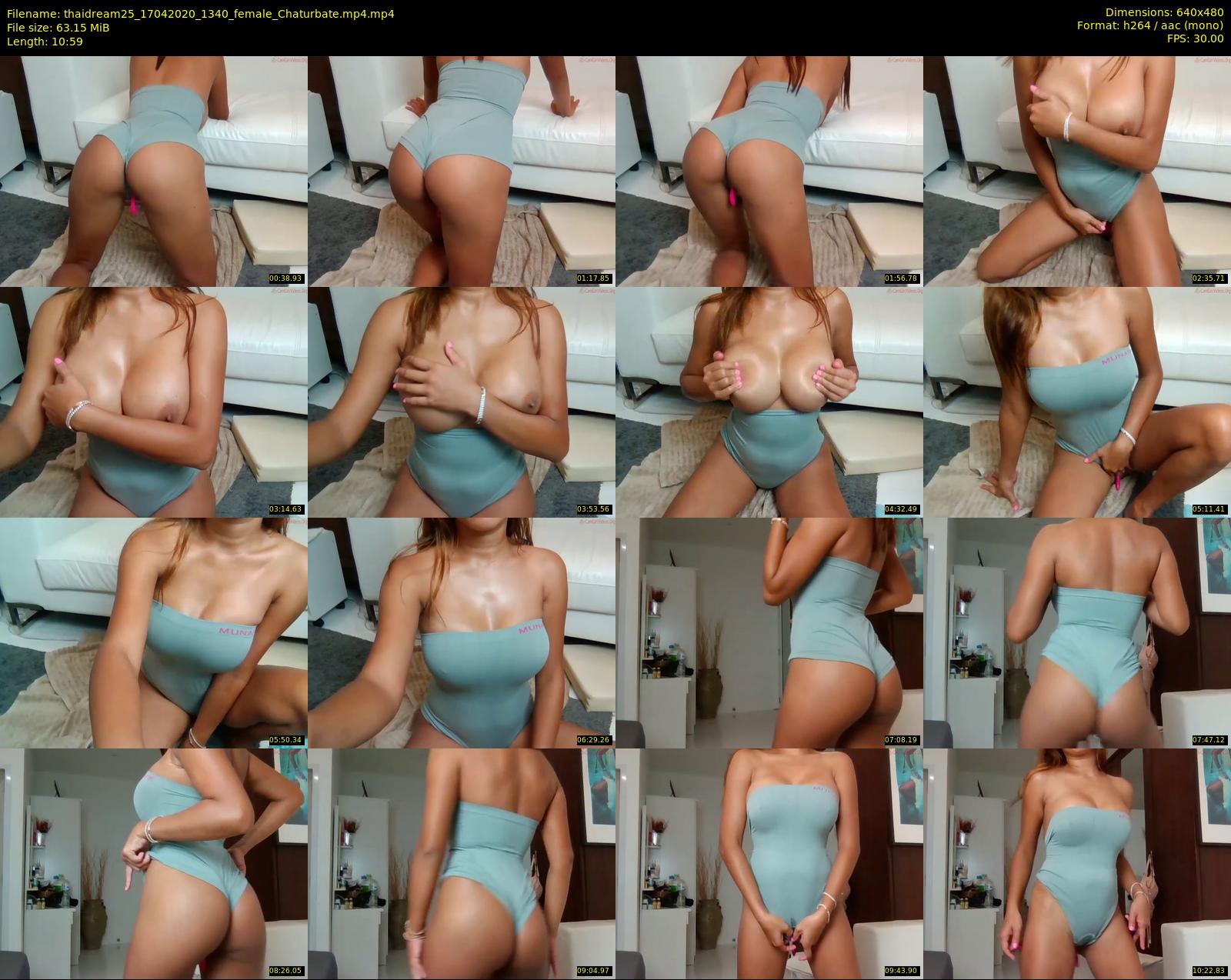 thaidream25 — 11 minute Chaturbate female cam show recording, 480p, Apr 17, 2020