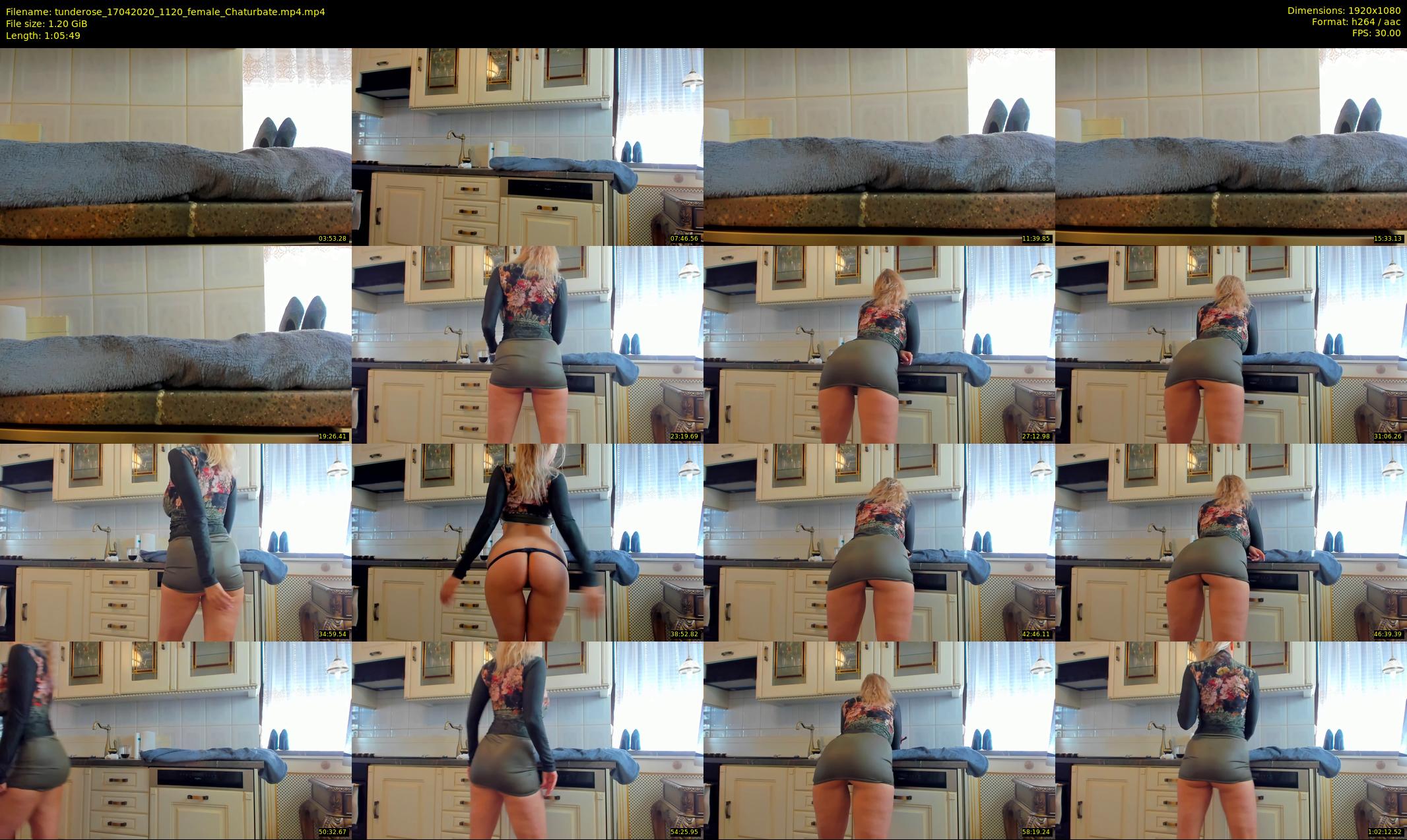 tunderose — 66 minute Chaturbate female cam show recording, 1080p, Apr 17, 2020