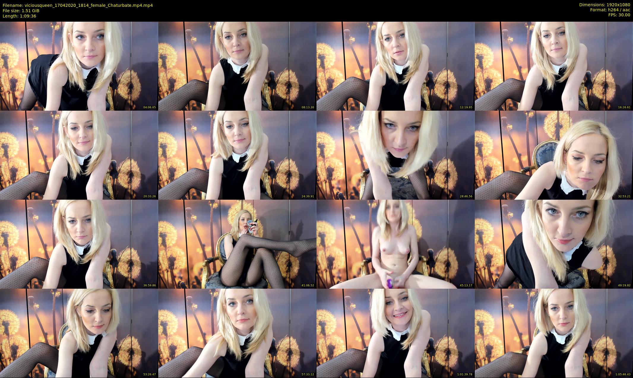viciousqueen — 70 minute Chaturbate female cam show recording, 1080p, Apr 17, 2020