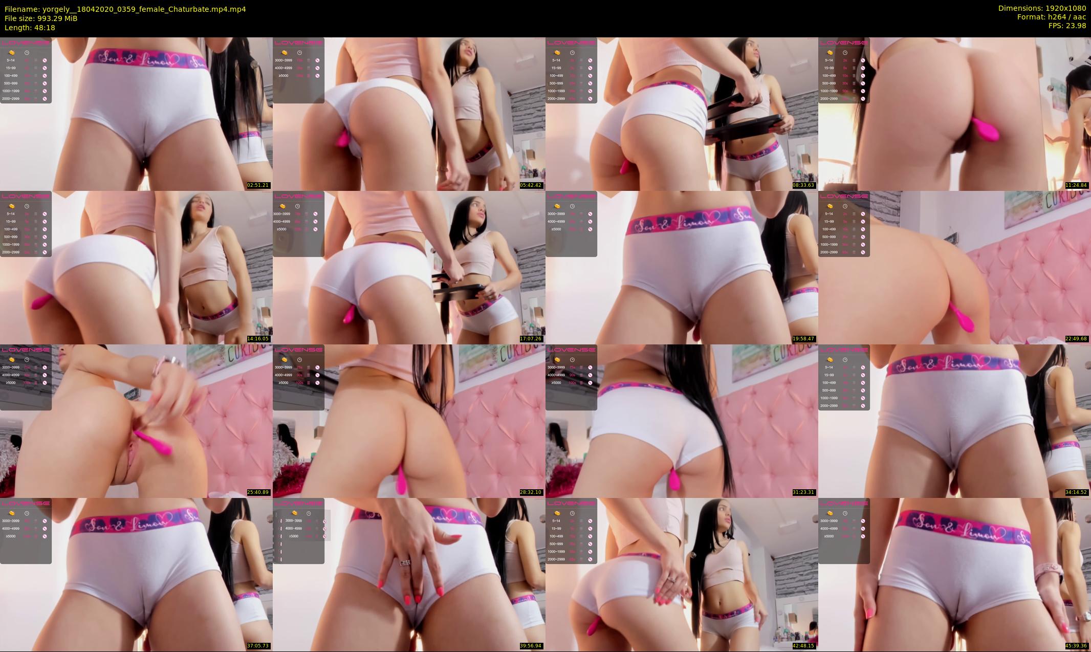 yorgely_ — 49 minute Chaturbate female cam show recording, 1080p, Apr 18, 2020