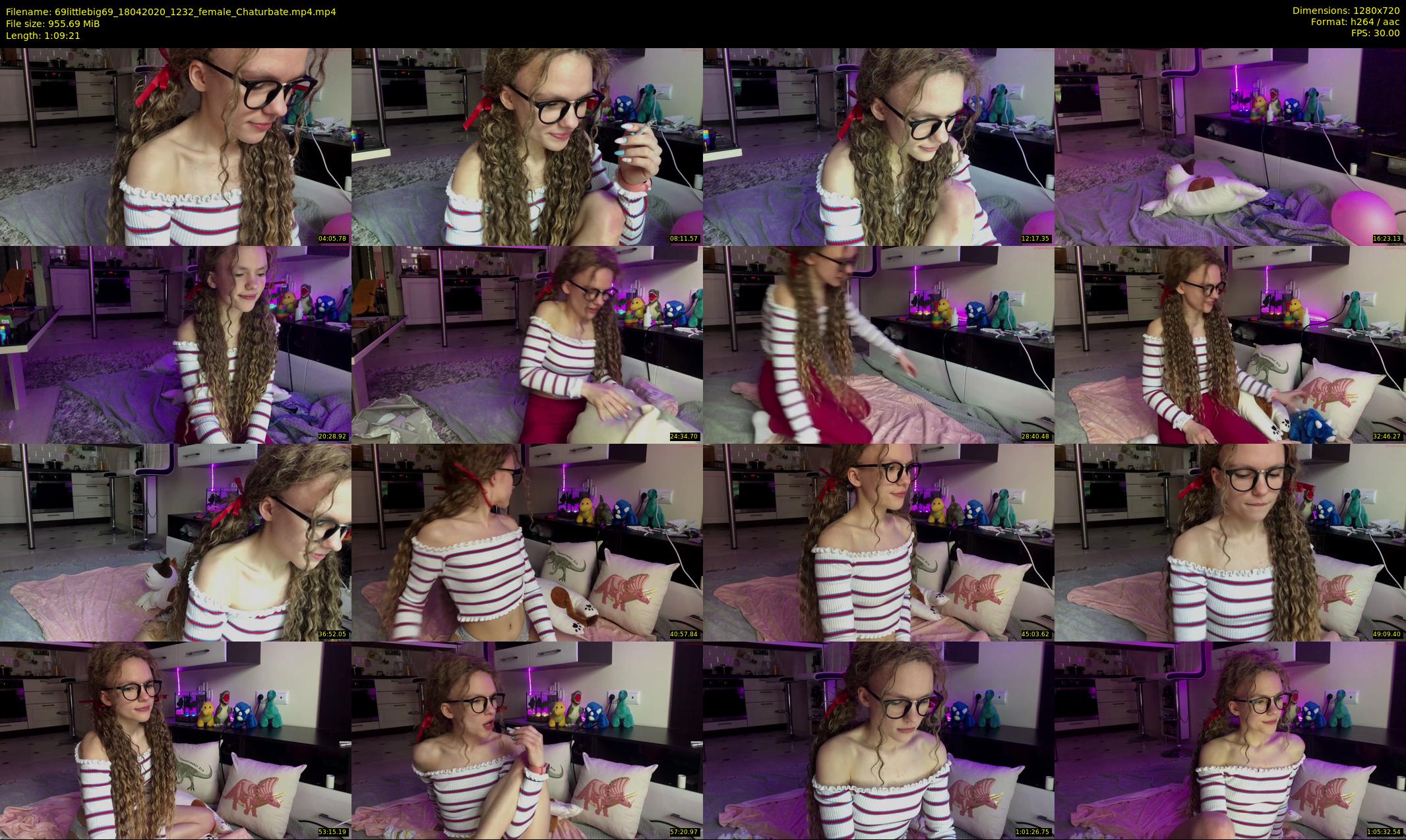 69littlebig69 — 70 minute Chaturbate couple cam show recording, 720p, Apr 18, 2020