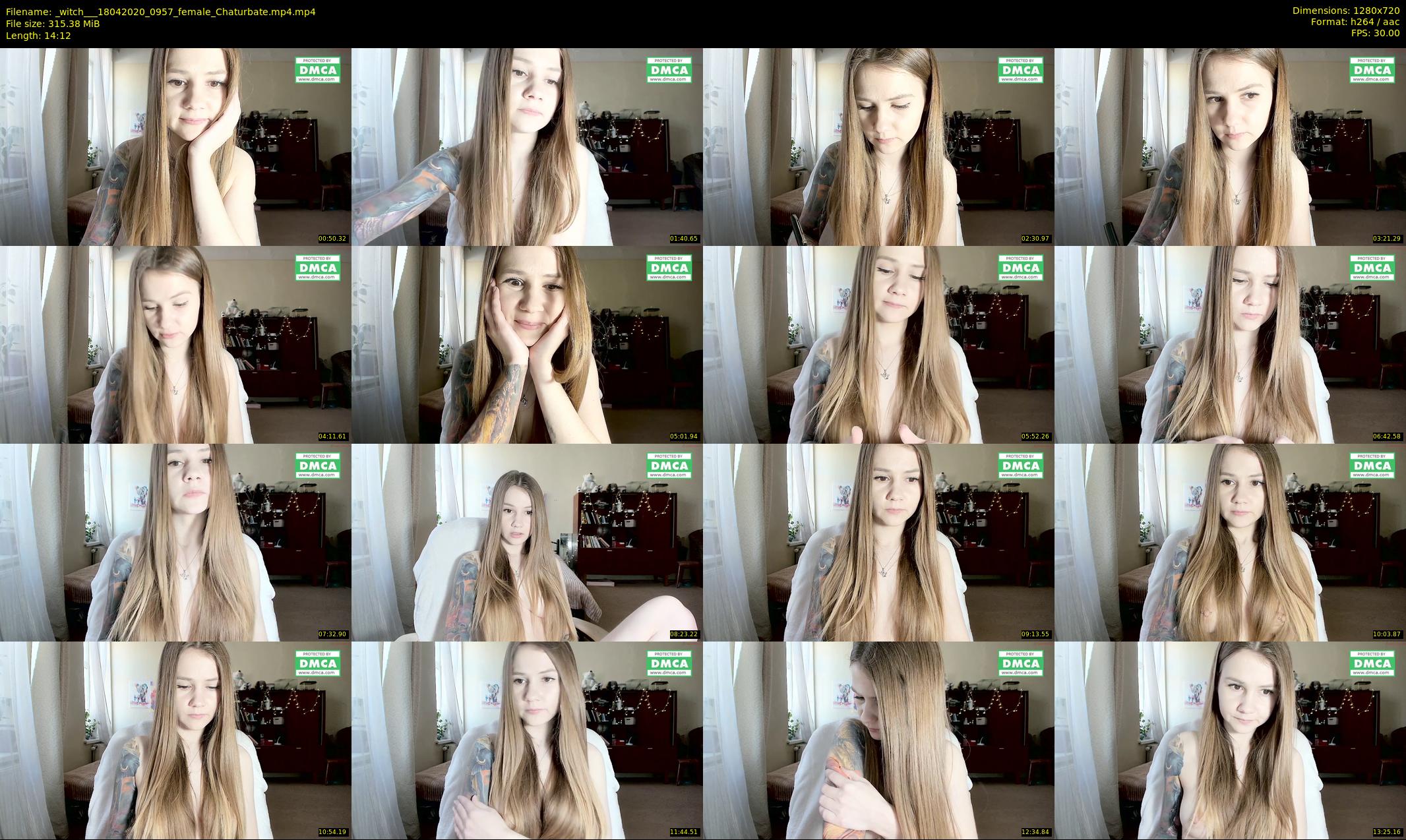 _witch__ — 15 minute Chaturbate female cam show recording, 720p, Apr 18, 2020