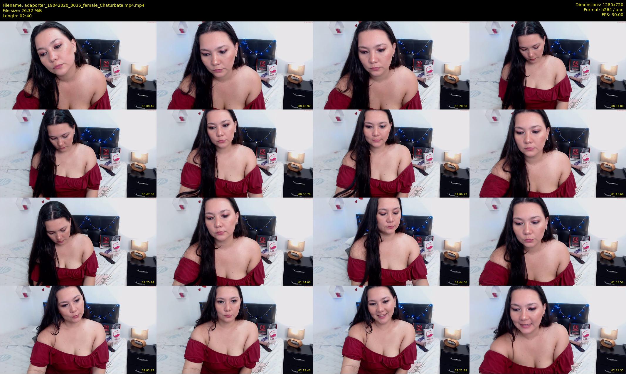 adaporter — 3 minute Chaturbate female cam show recording, 720p, Apr 19, 2020
