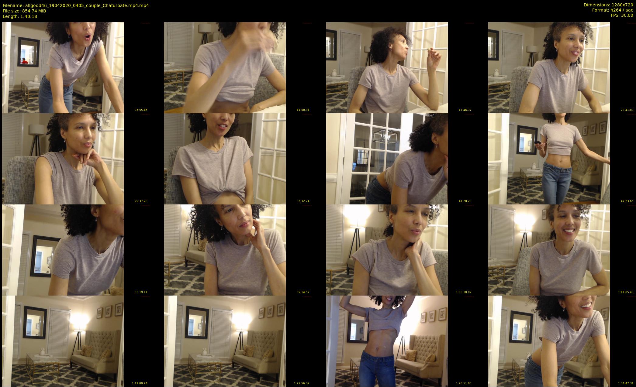 allgood4u — 101 minute Chaturbate couple cam show recording, 720p, Apr 19, 2020