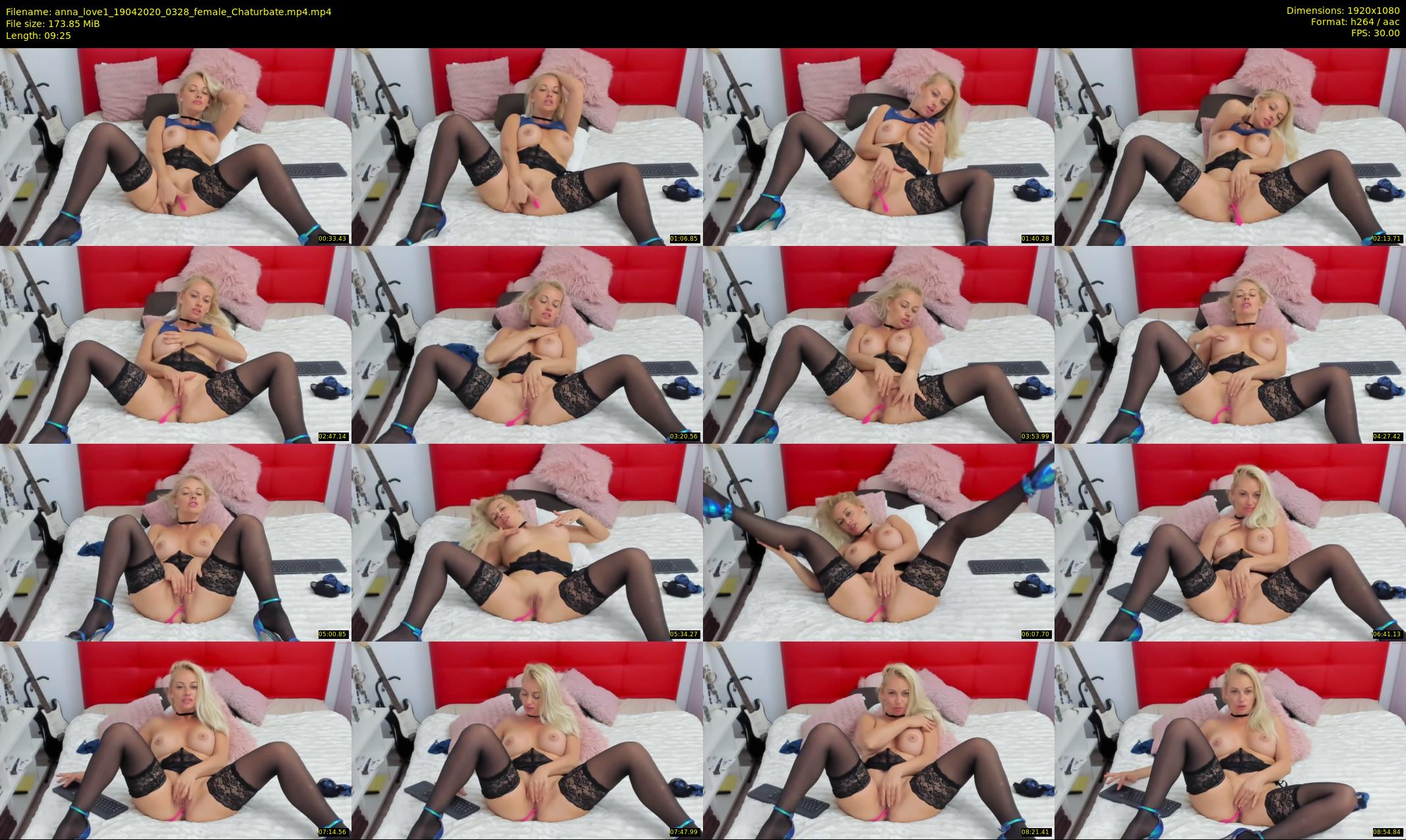 anna_love1 — 10 minute Chaturbate female cam show recording, 1080p, Apr 19, 2020