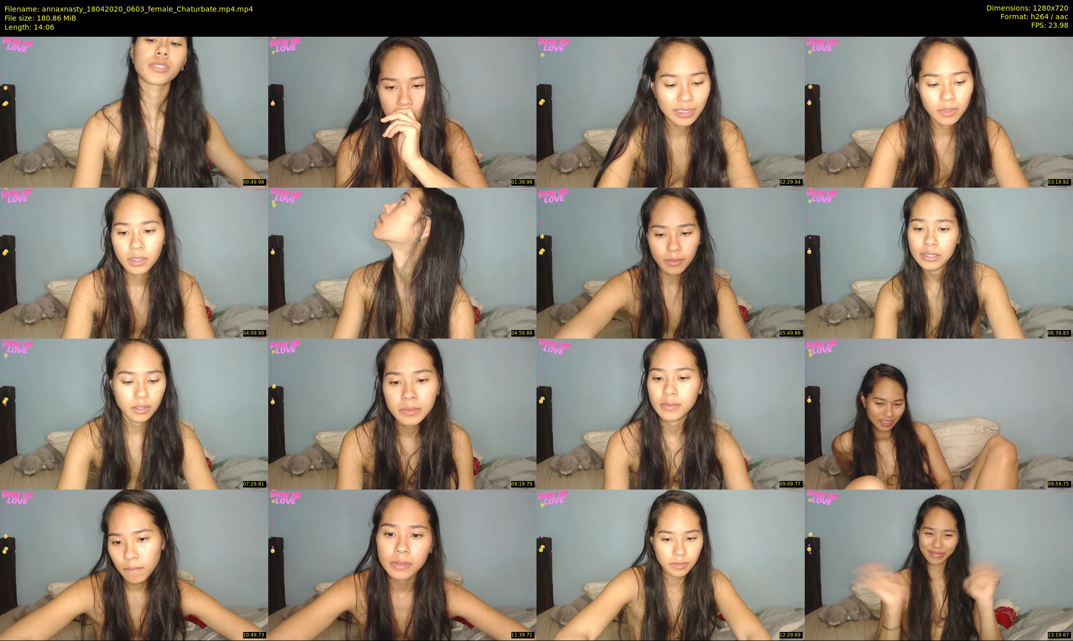annaxnasty — 15 minute Chaturbate female cam show recording, 720p, Apr 18, 2020