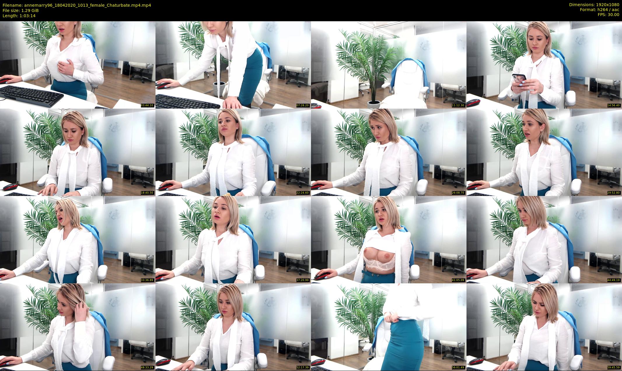 annemarry96 — 64 minute Chaturbate female cam show recording, 1080p, Apr 18, 2020