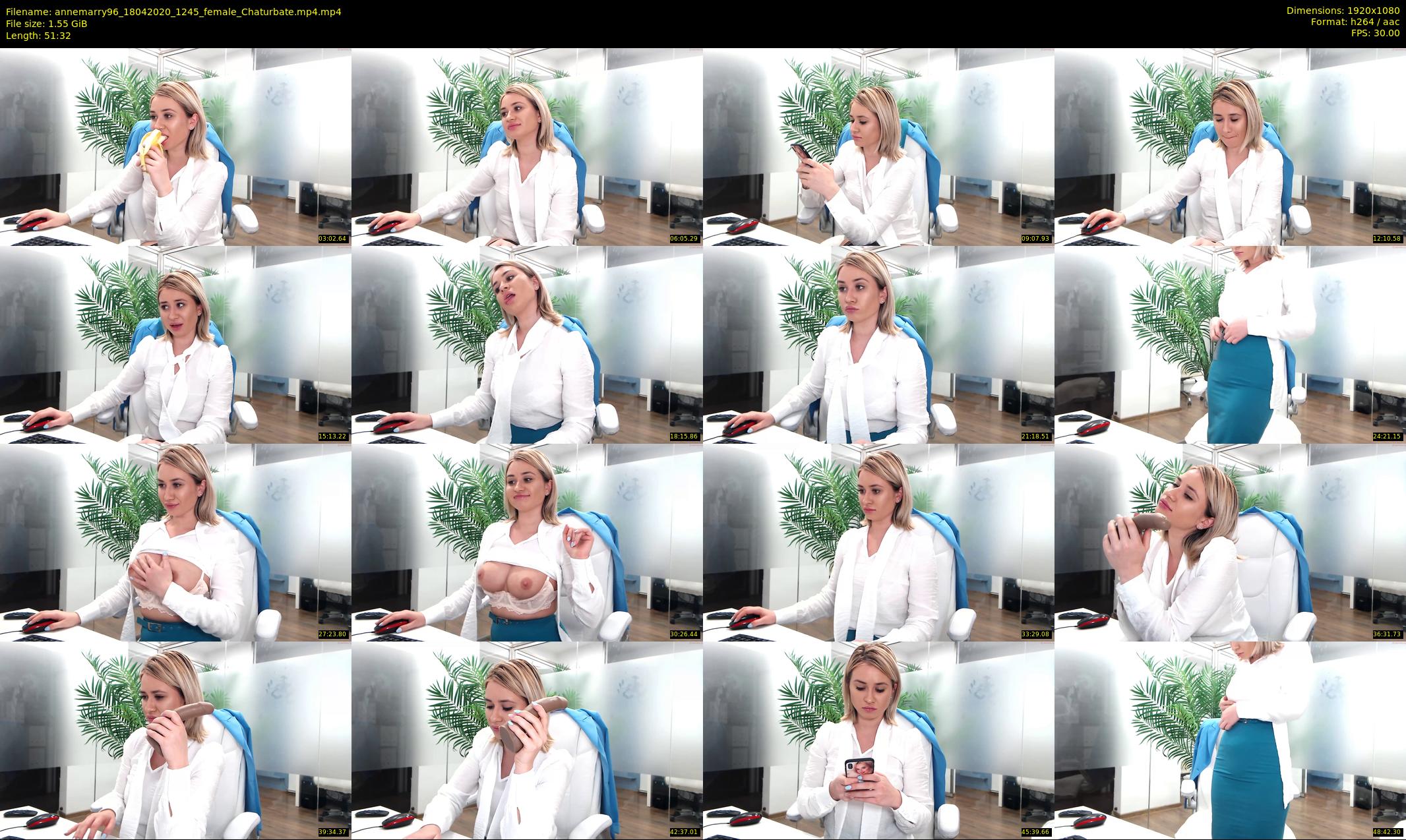 annemarry96 — 52 minute Chaturbate female cam show recording, 1080p, Apr 18, 2020