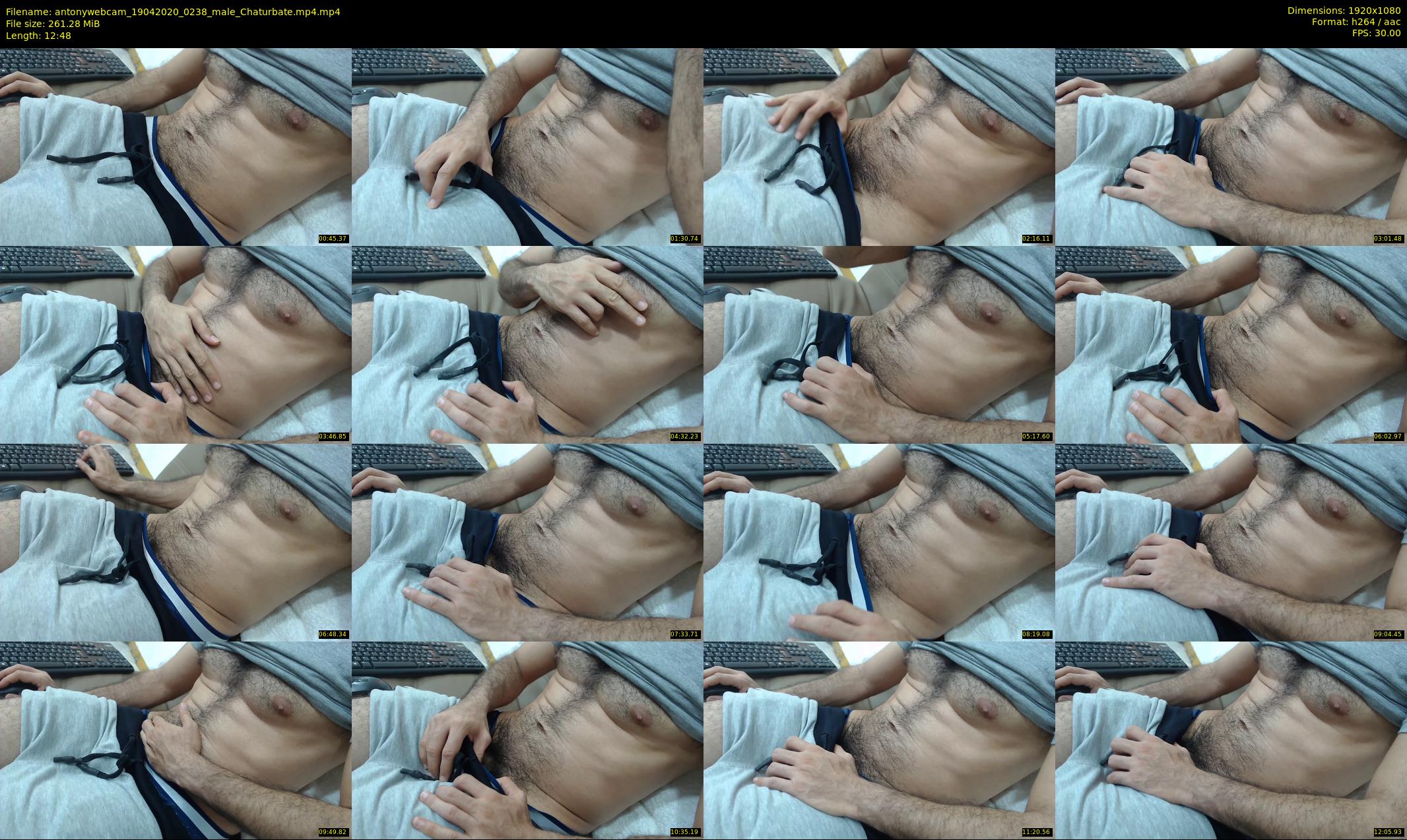 antonywebcam — 13 minute Chaturbate male cam show recording, 1080p, Apr 19, 2020