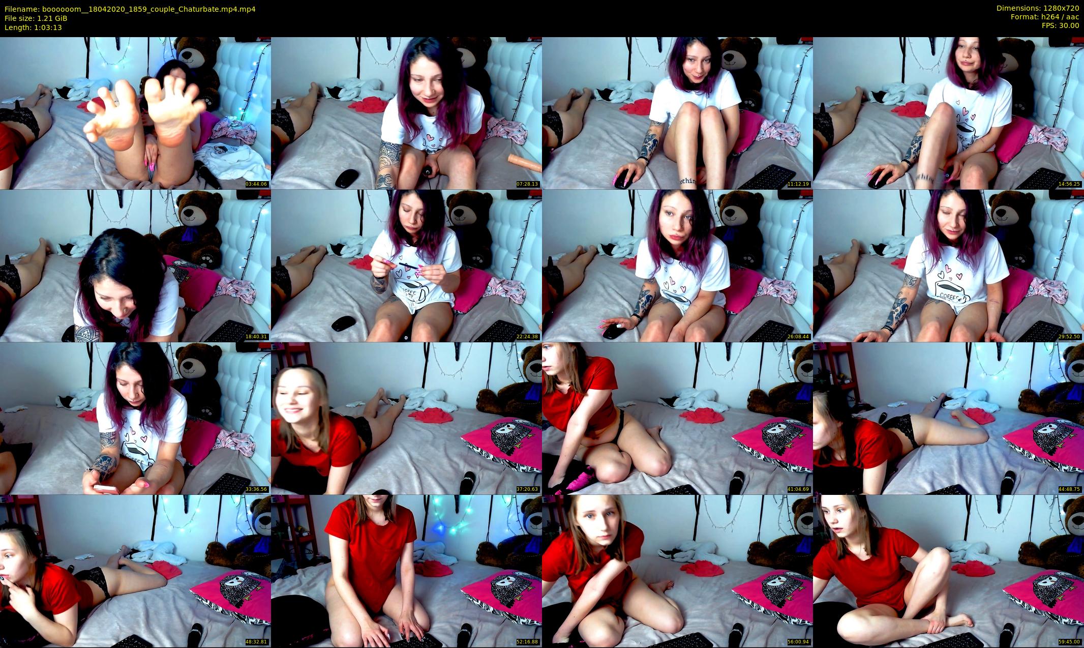 boooooom_ — 64 minute Chaturbate female cam show recording, 720p, Apr 18, 2020