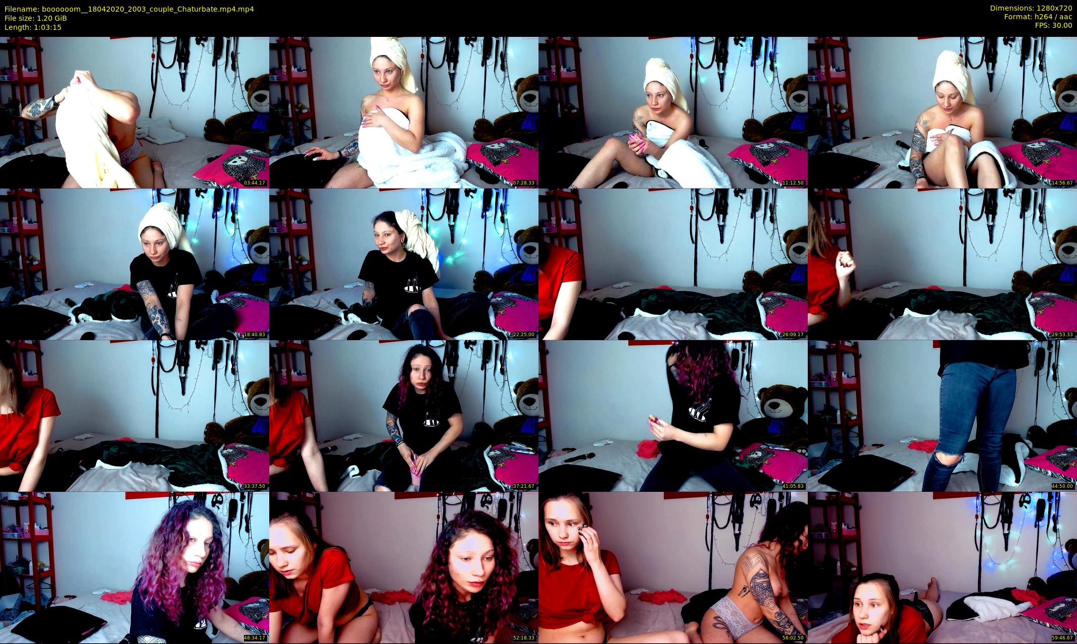 boooooom_ — 64 minute Chaturbate female cam show recording, 720p, Apr 18, 2020