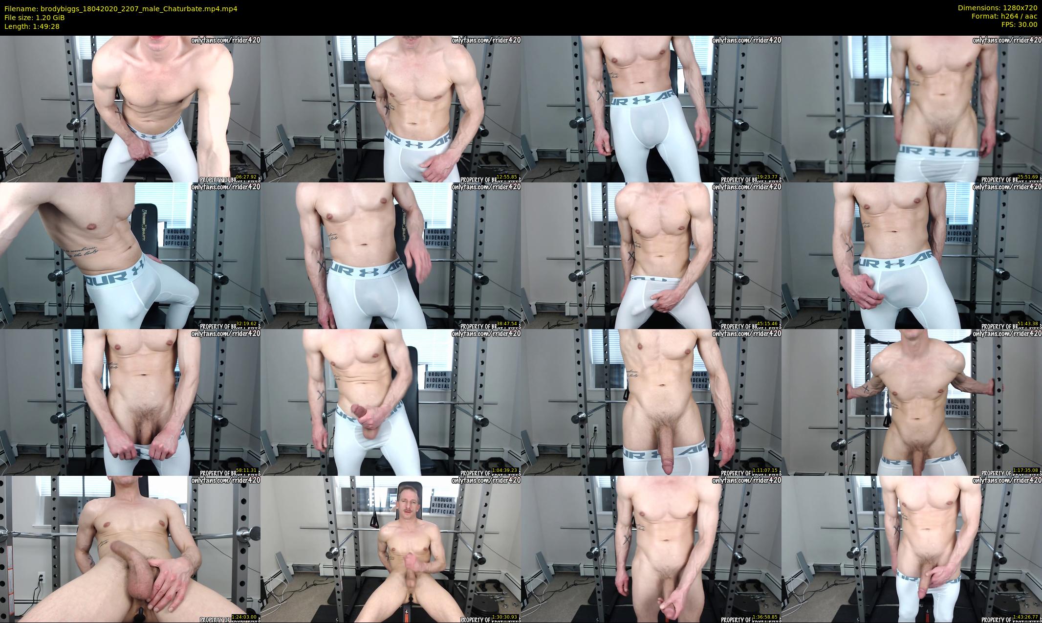 brodybiggs — 110 minute Chaturbate male cam show recording, 720p, Apr 18, 2020