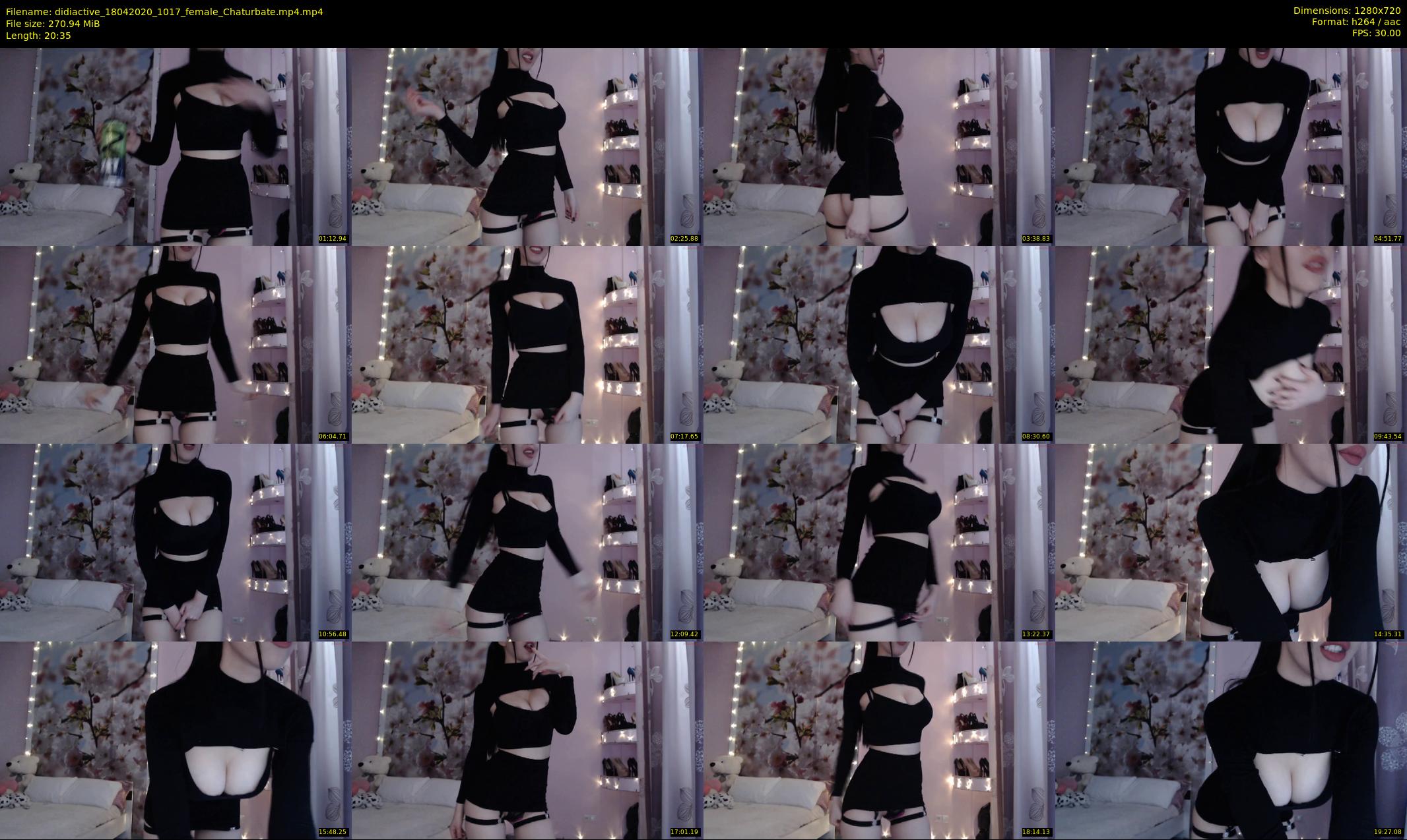 didiactive — 21 minute Chaturbate female cam show recording, 720p, Apr 18, 2020
