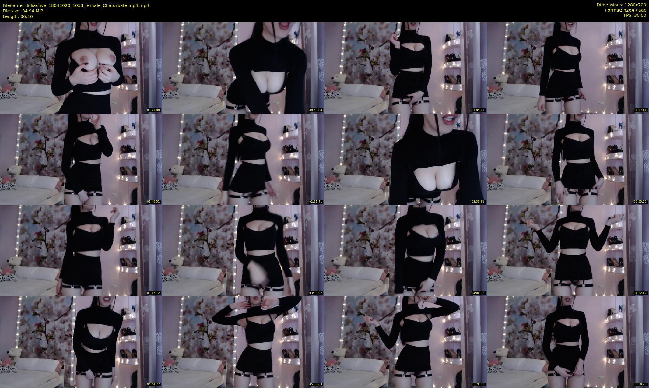 didiactive — 7 minute Chaturbate female cam show recording, 720p, Apr 18, 2020