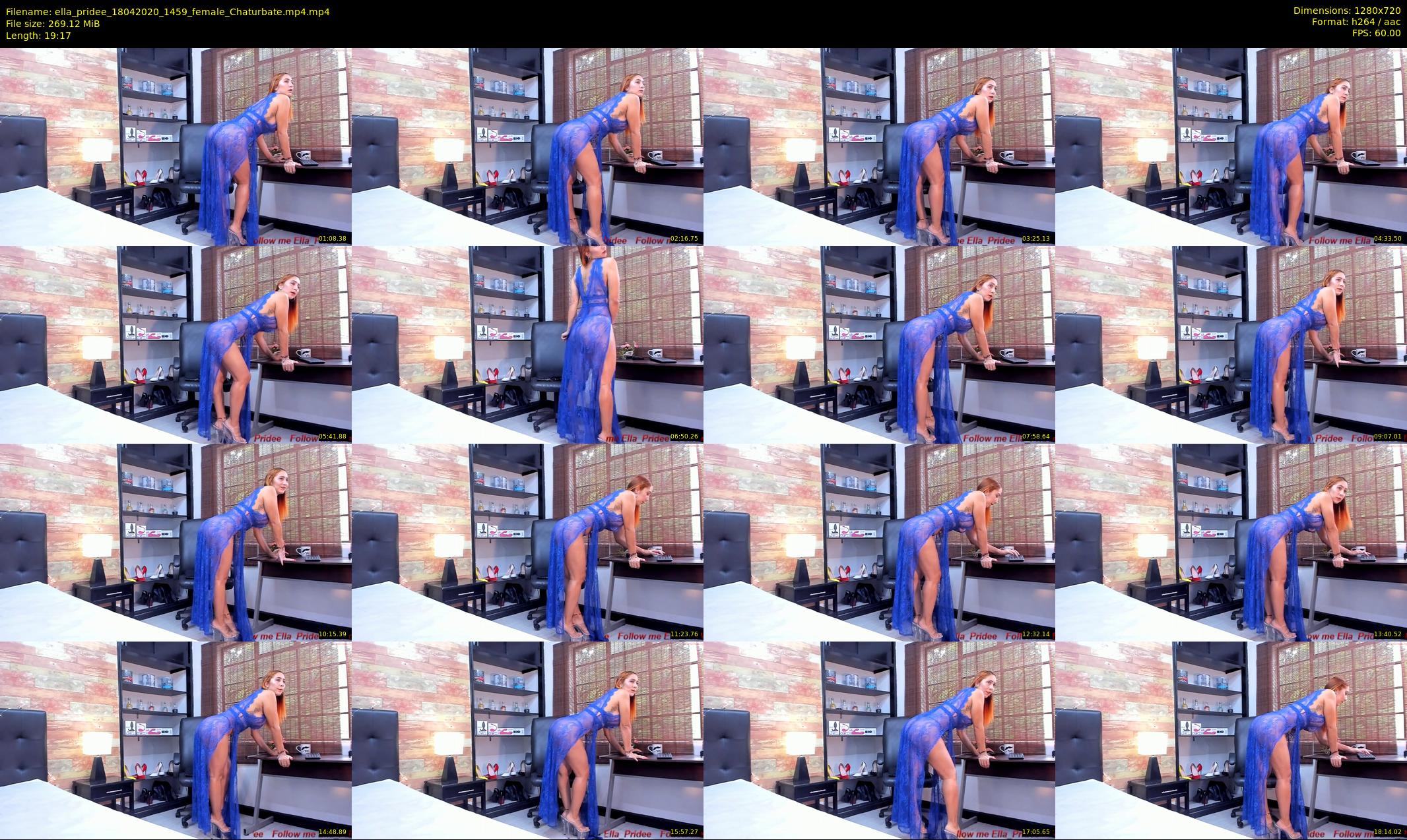 ella_pridee — 20 minute Chaturbate female cam show recording, 720p, Apr 18, 2020