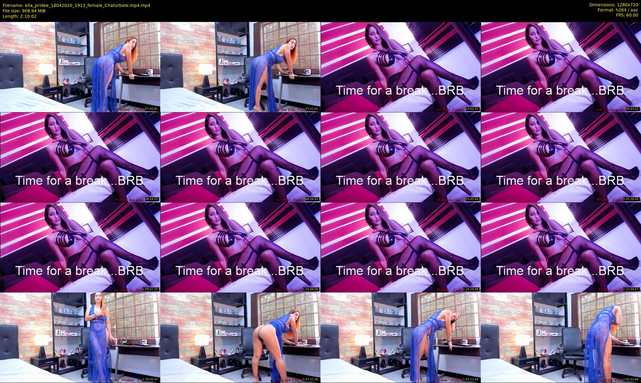 ella_pridee — 131 minute Chaturbate female cam show recording, 720p, Apr 18, 2020
