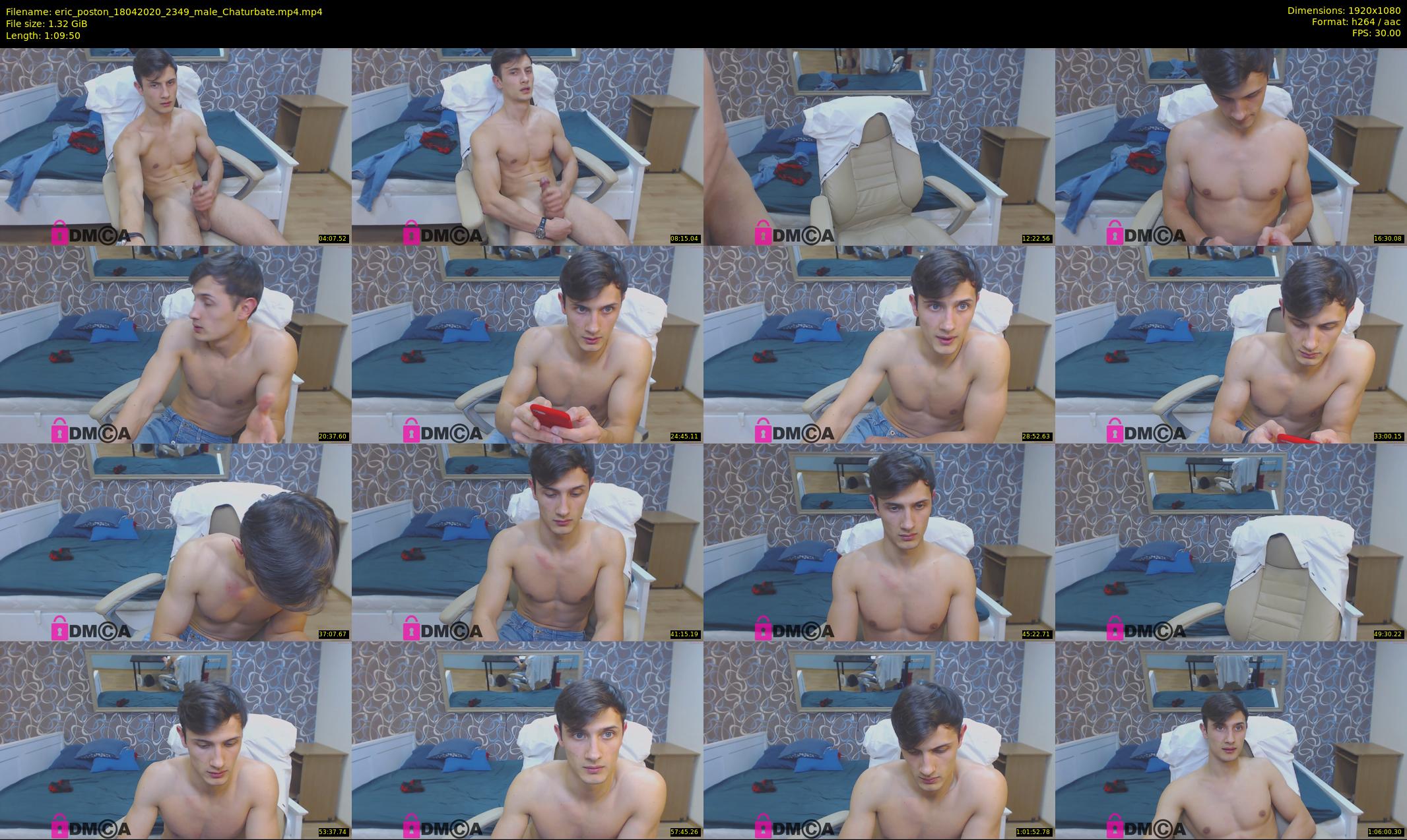 eric_poston — 70 minute Chaturbate male cam show recording, 1080p, Apr 18, 2020