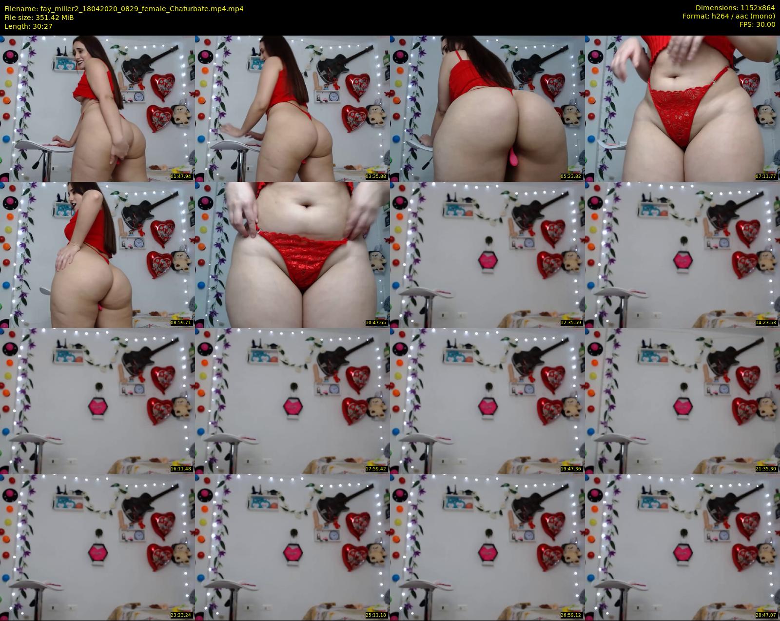 fay_miller2 — 31 minute Chaturbate female cam show recording, 720p, Apr 18, 2020