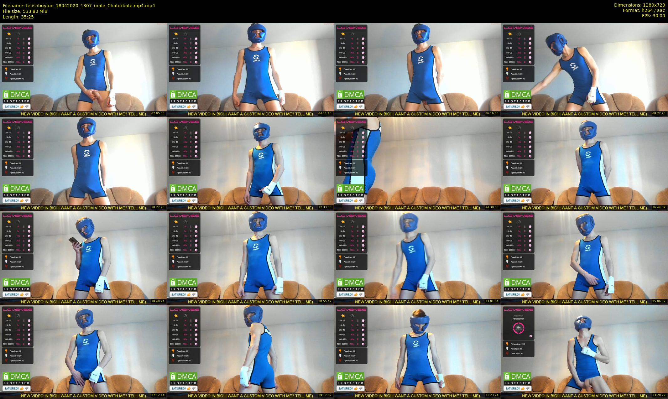 fetishboyfun — 36 minute Chaturbate male cam show recording, 720p, Apr 18, 2020