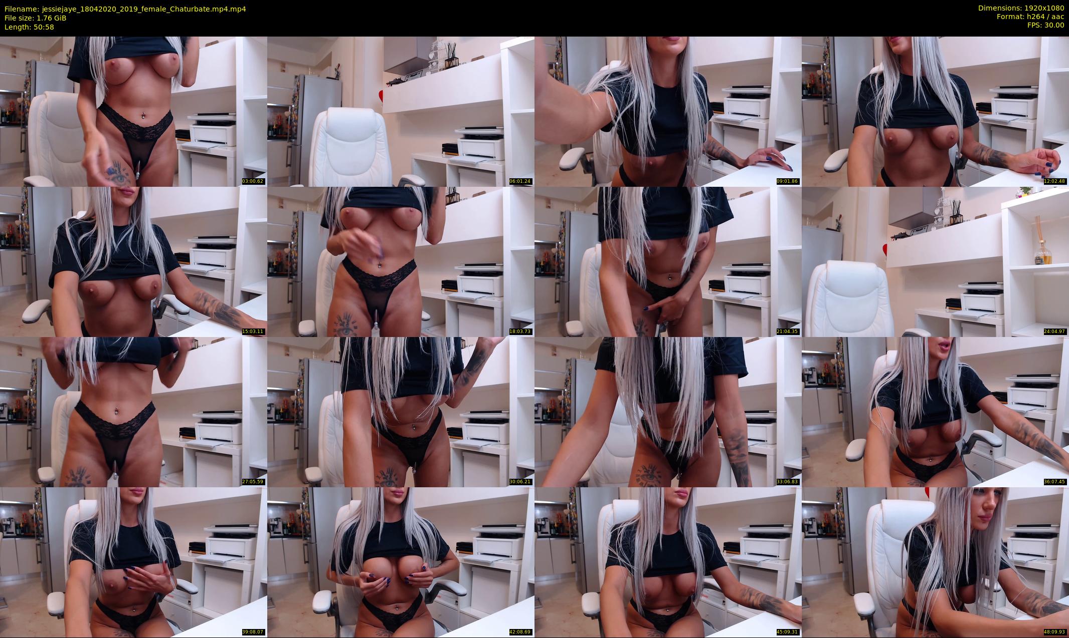 jessiejaye — 51 minute Chaturbate female cam show recording, 1080p, Apr 18, 2020