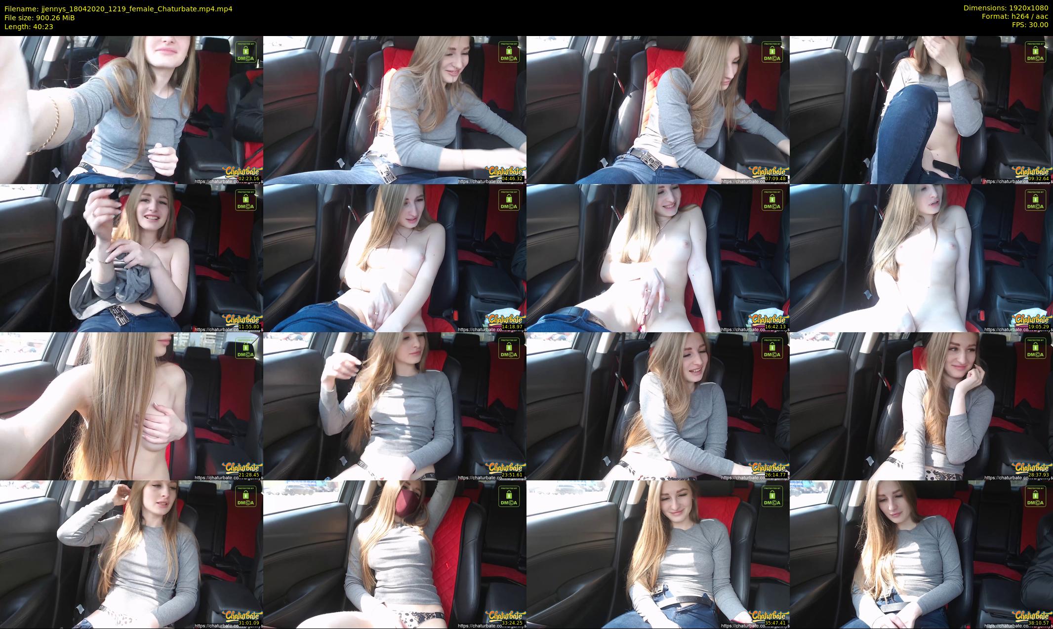 jjennys — 41 minute Chaturbate female cam show recording, 1080p, Apr 18, 2020