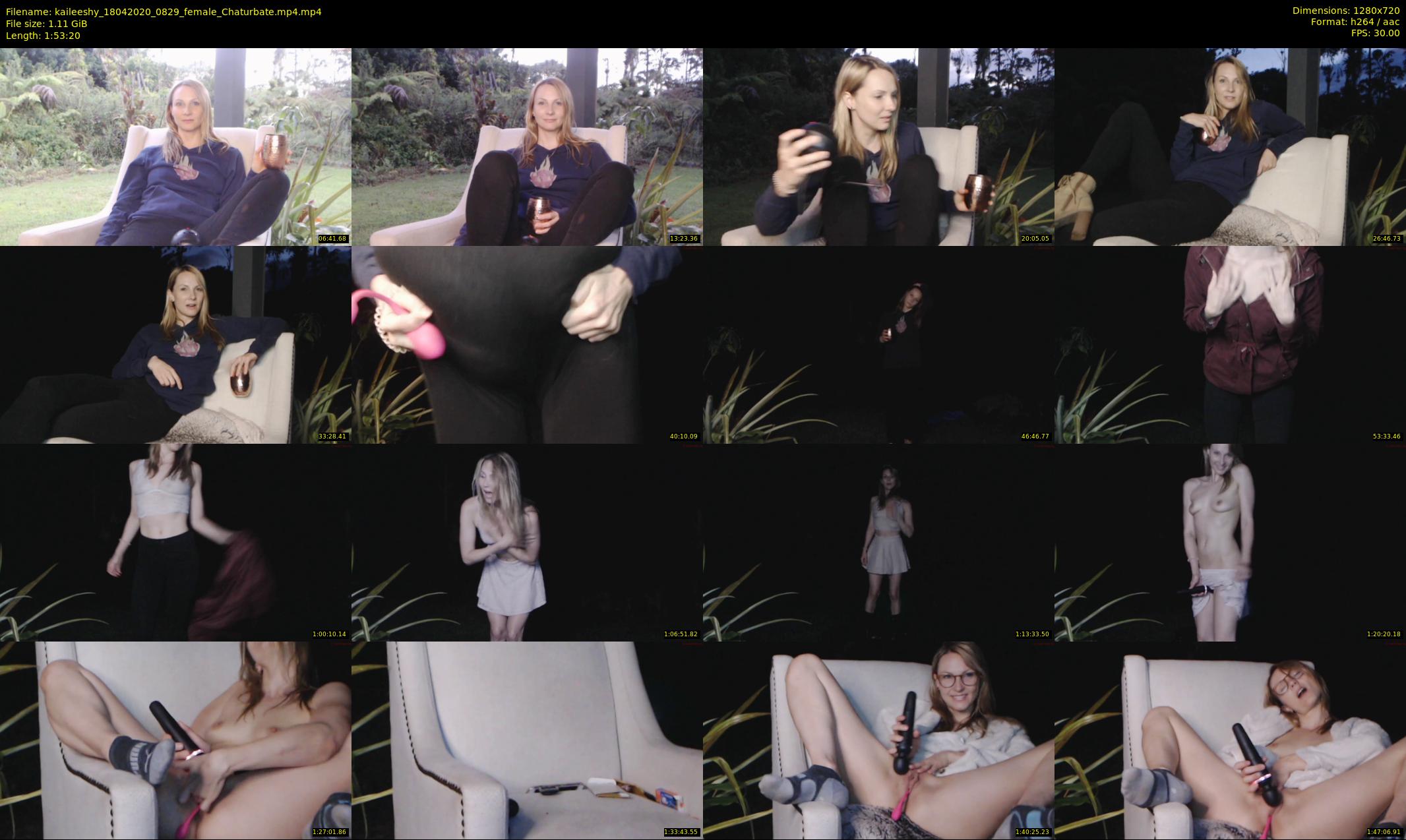 kaileeshy — 114 minute Chaturbate female cam show recording, 720p, Apr 18, 2020