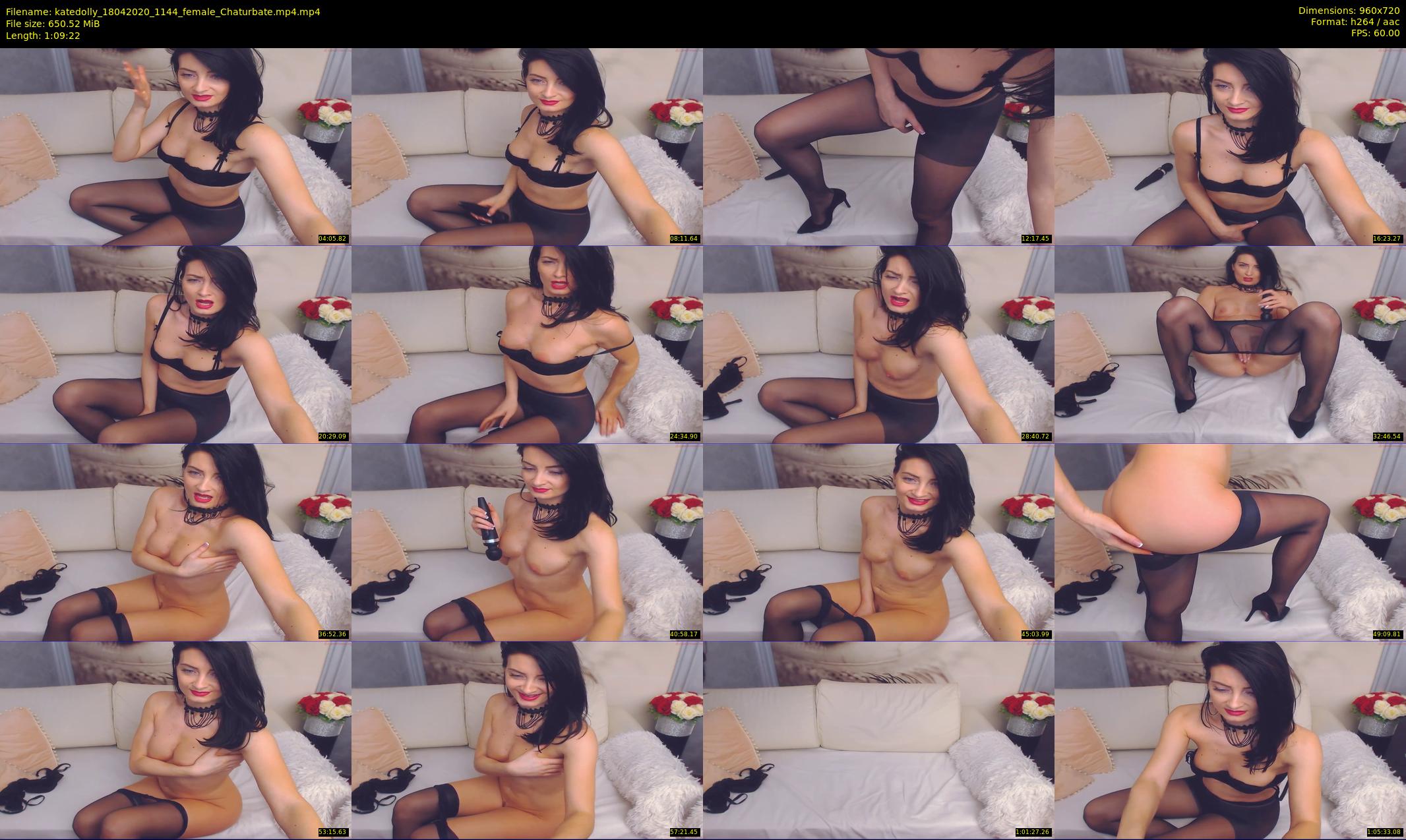 katedolly — 70 minute Chaturbate female cam show recording, 720p, Apr 18, 2020