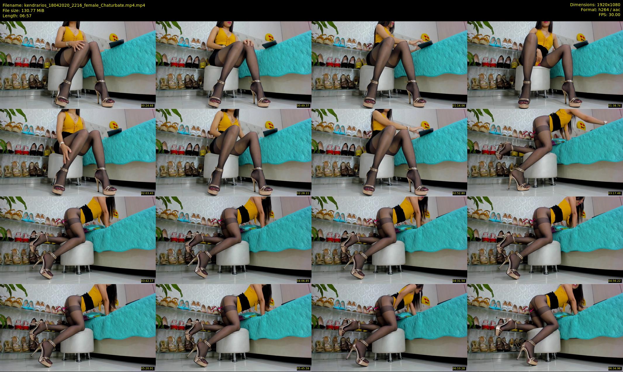 kendrarios — 7 minute Chaturbate female cam show recording, 1080p, Apr 18, 2020
